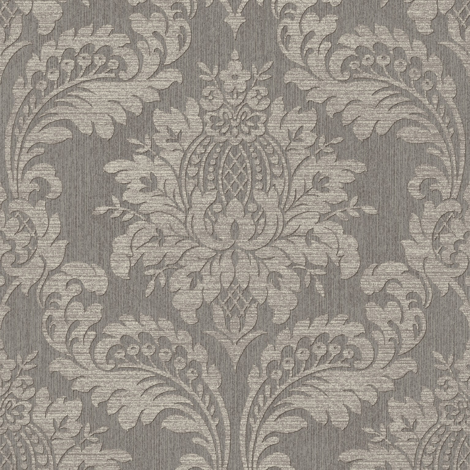 Boutique Archive Damask Taupe Wallpaper 10m x 52cm Wickes.co.uk