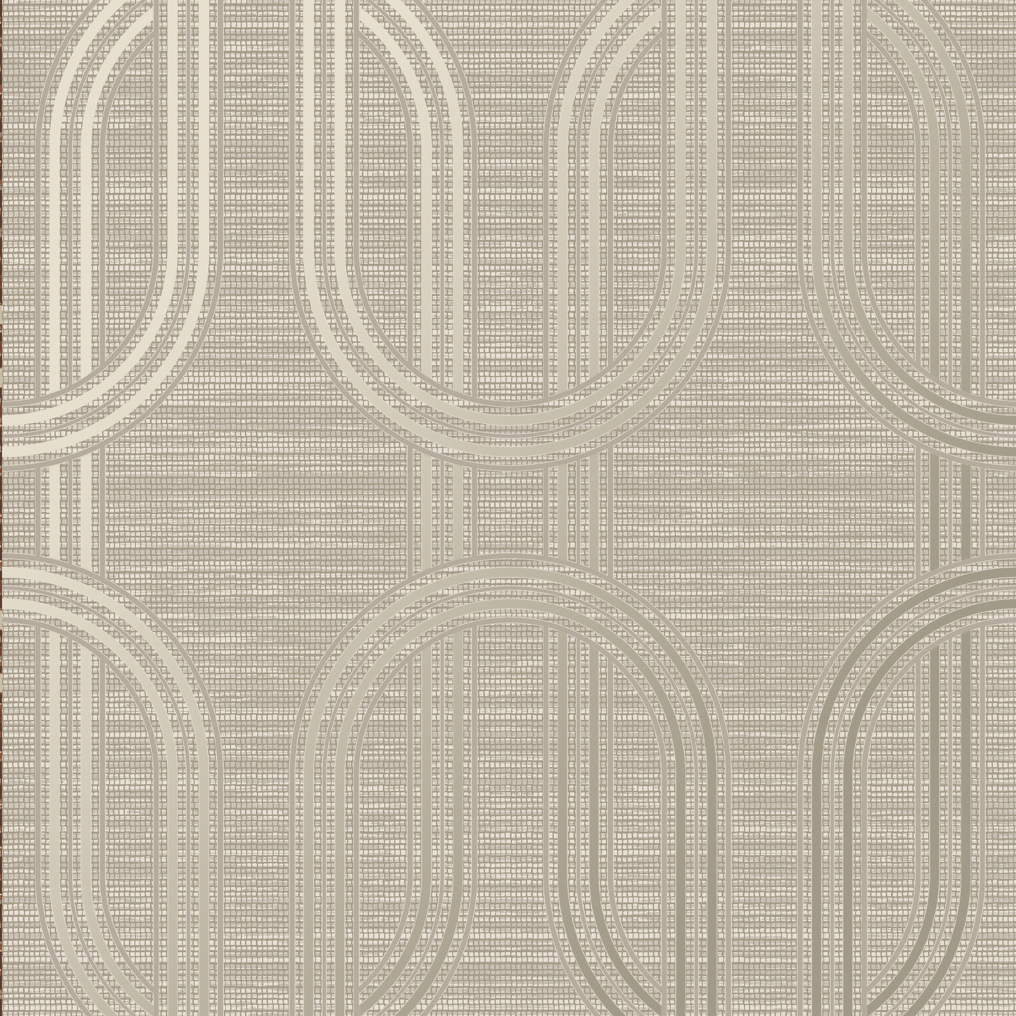 Boutique Indulgent Geo Pearl Wallpaper - 10m x 52cm