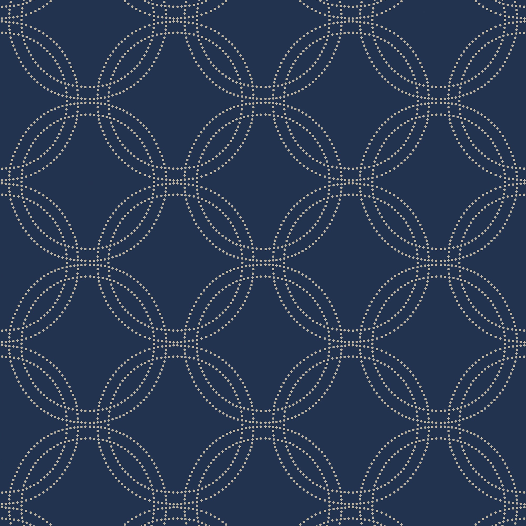 Superfresco Easy Serpentine Navy Wallpaper - 10m x 52cm