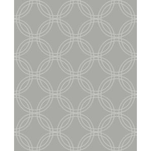 Superfresco Easy Serpentine Grey Wallpaper - 10m x 52cm