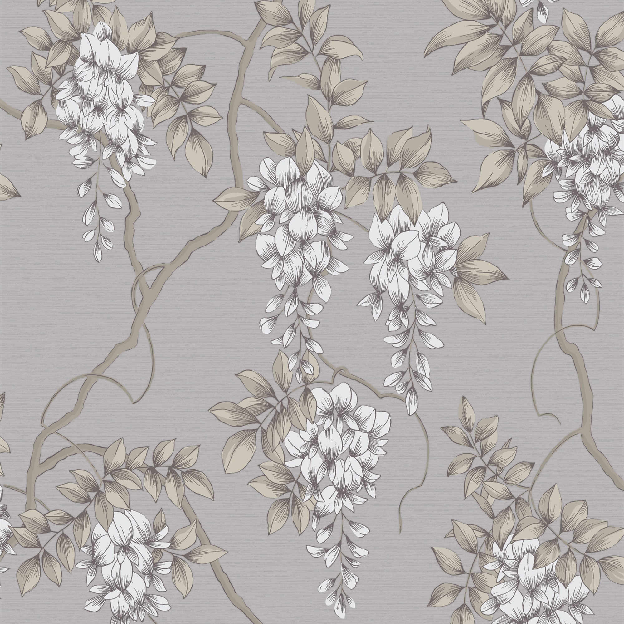 Superfresco Easy Wisteria Mauve Wallpaper - 10m x 52cm