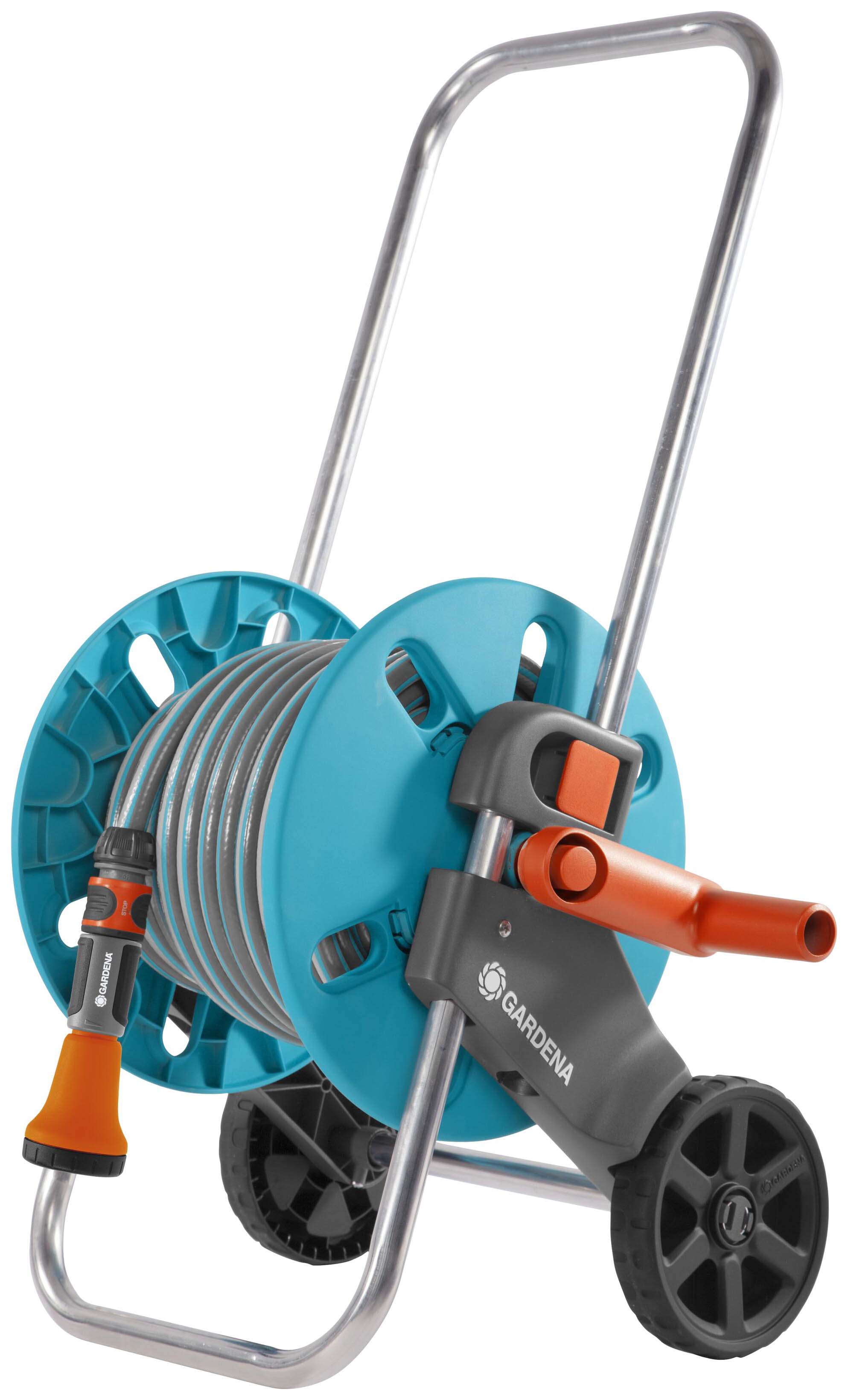 Hozelock Auto Reel With Hose (40m) & Free Multi Spray Plus (6 Settings)