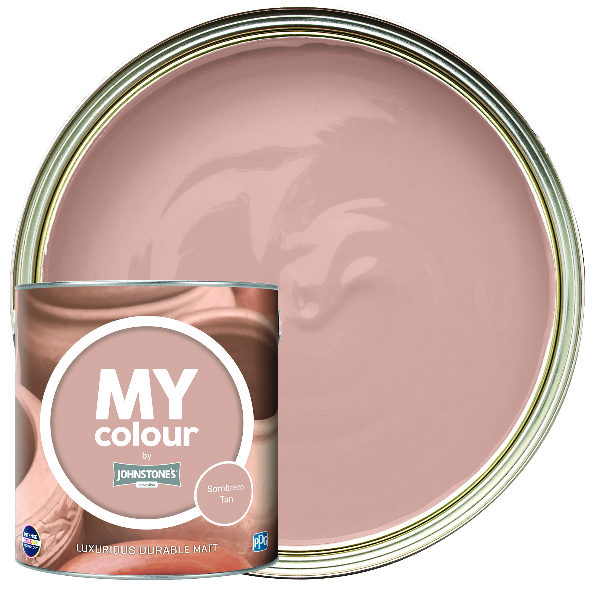 MY colour by Johnstone's - Durable Matt Emulsion Paint - Sombrero Tan - 2.5L