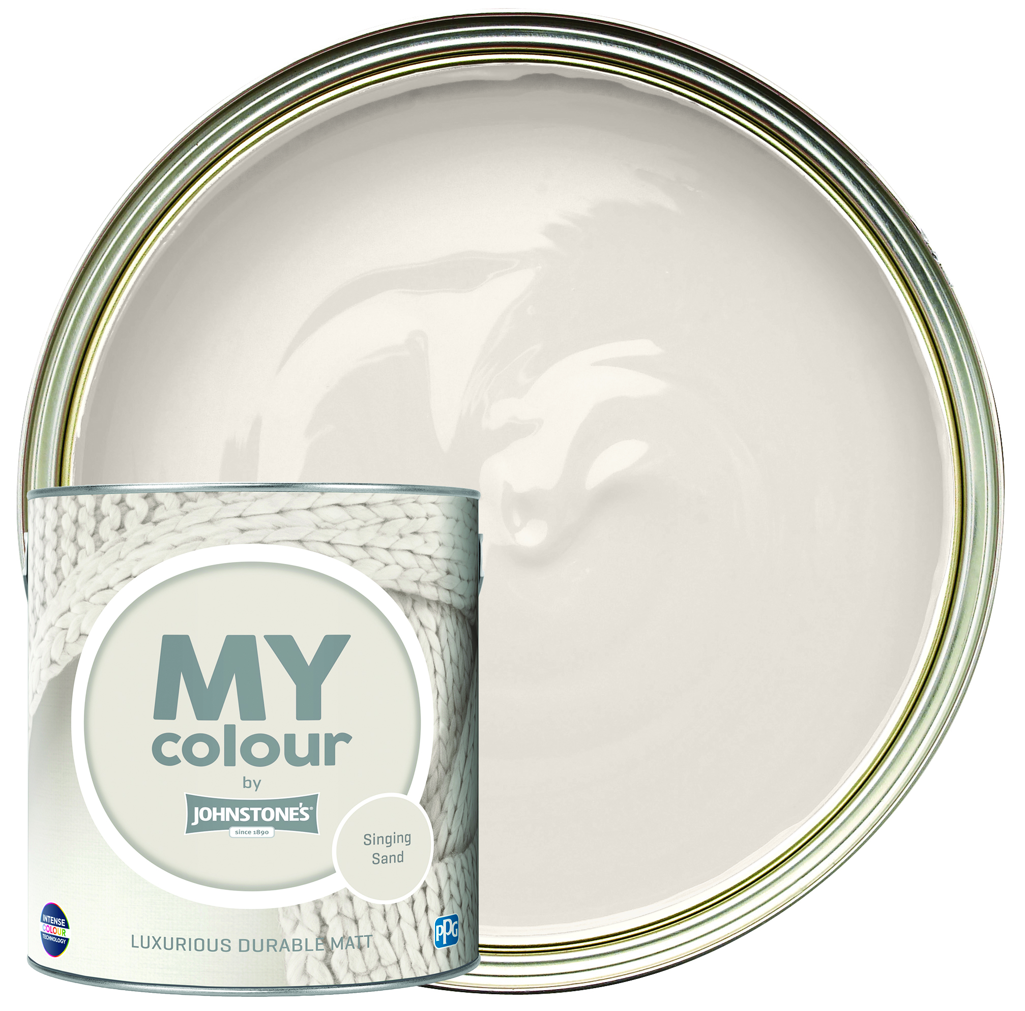 MY colour by Johnstone's - Durable Matt Emulsion Paint - Singing Sand - 2.5L
