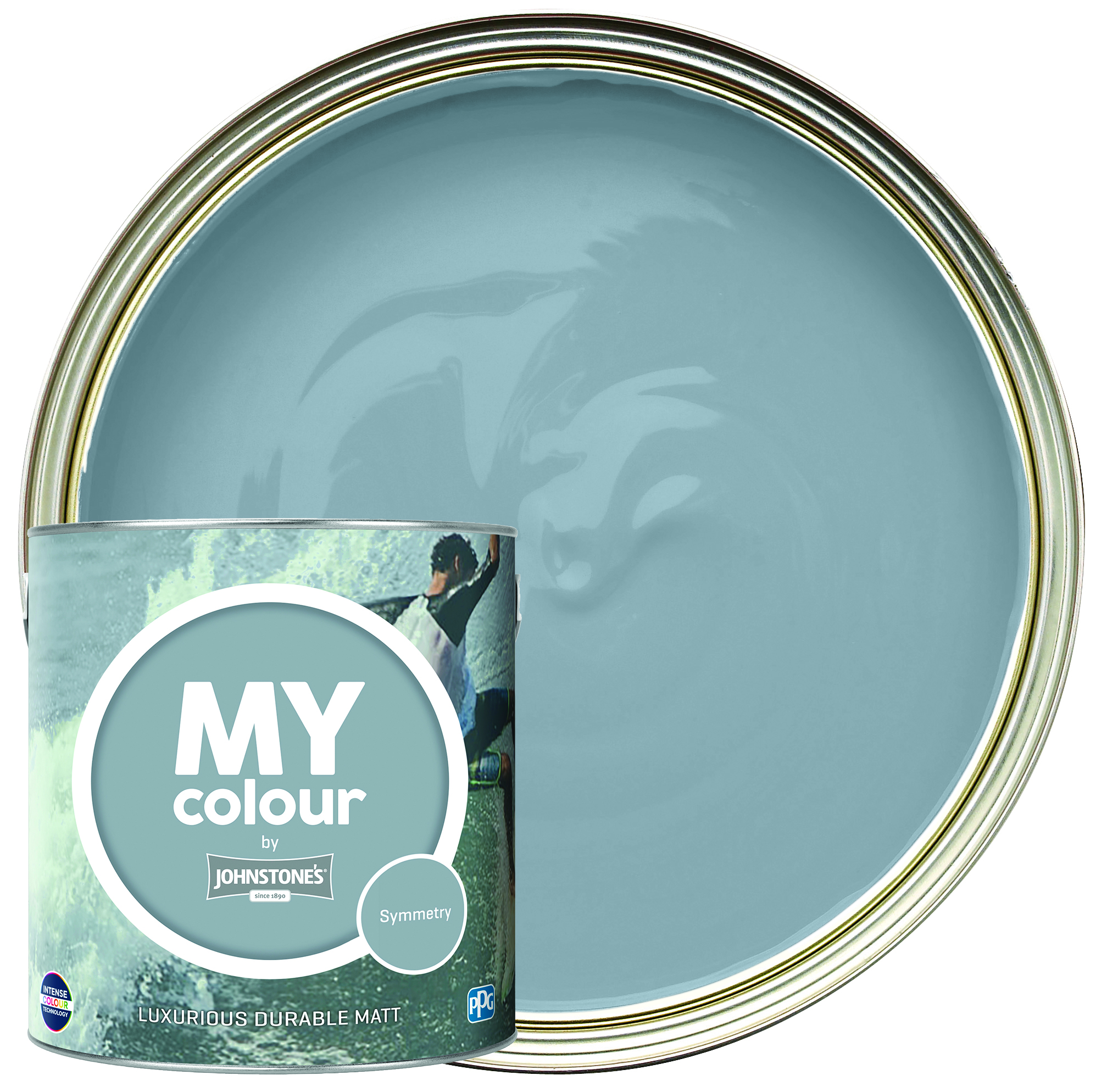 MY colour by Johnstone's - Durable Matt Emulsion Paint - Symmetry - 2.5L