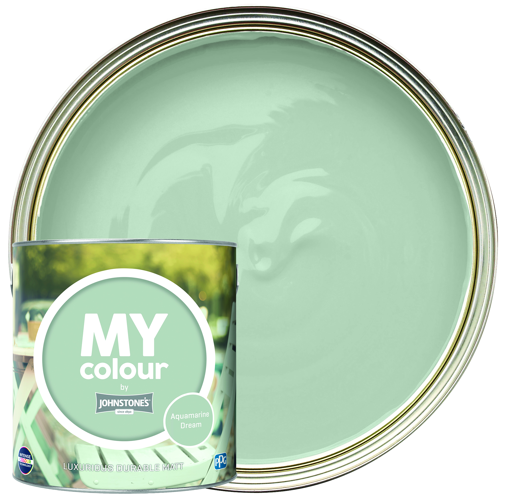 MY colour by Johnstone's - Durable Matt Emulsion Paint - Aquamarine Dream - 2.5L