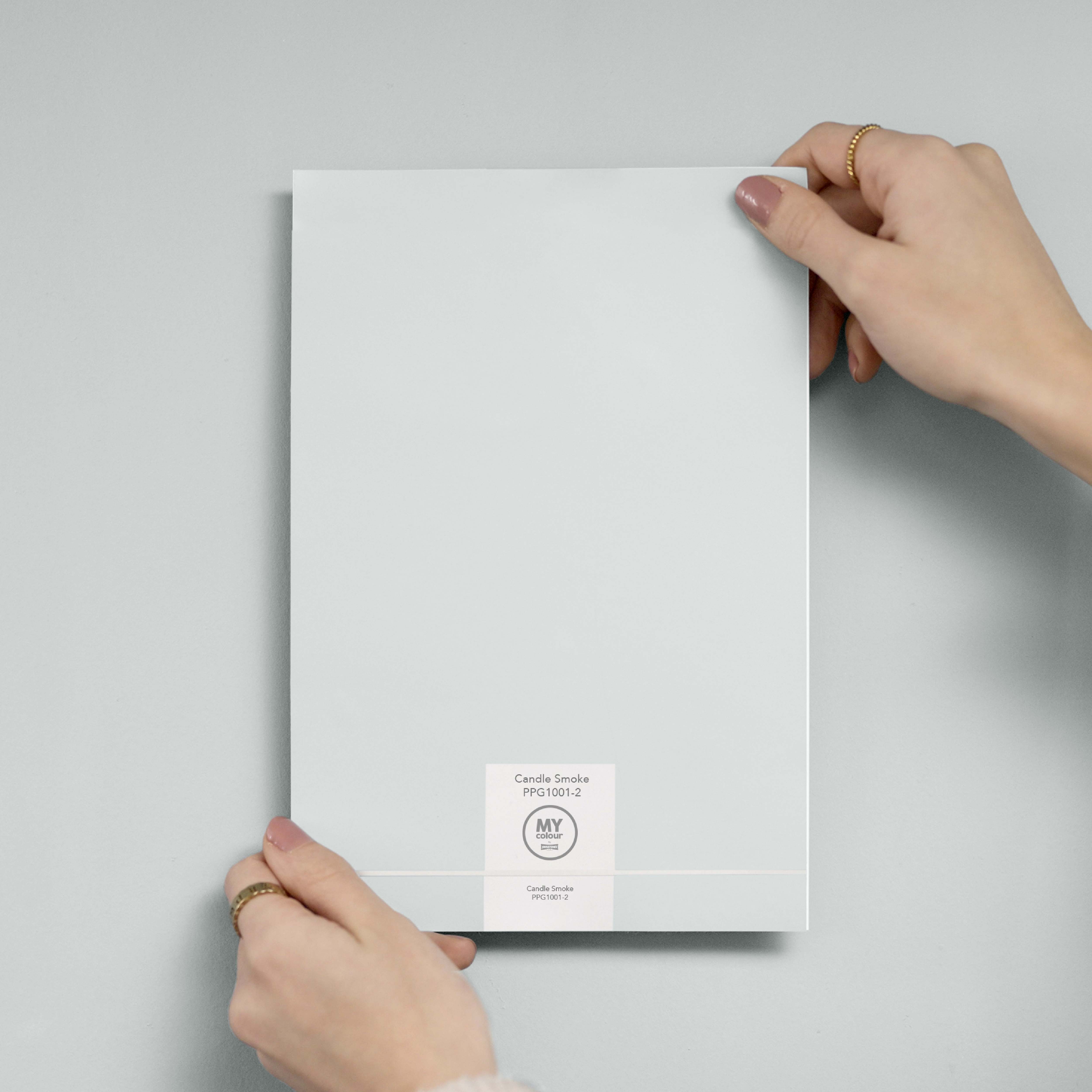 MY colour by Johnstone's - Peel & Stick Colour Testers - Candle Smoke