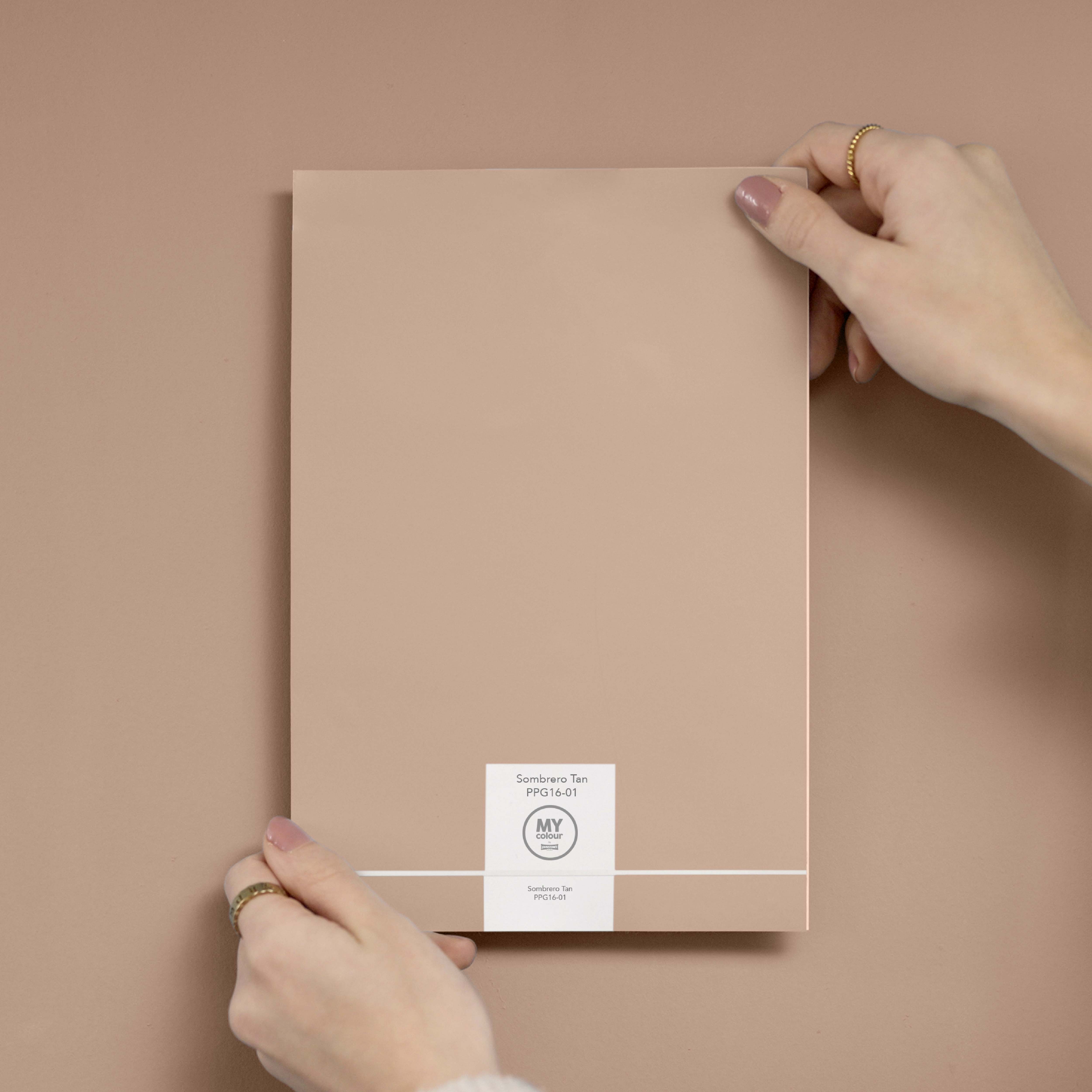 MY colour by Johnstone's - Peel & Stick Colour Testers - Sombrero Tan