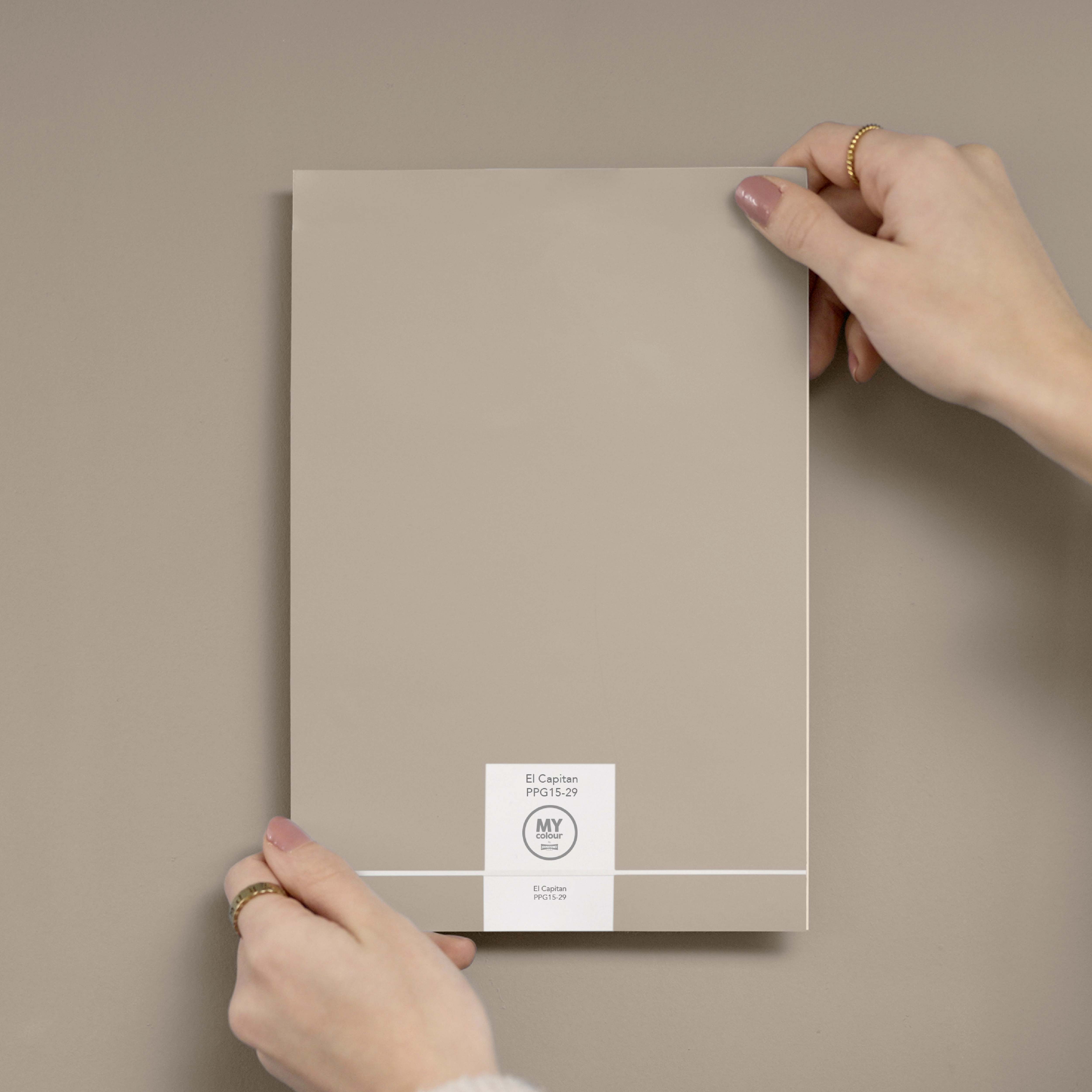 MY colour by Johnstone's - Peel & Stick Colour Testers - El Capitan