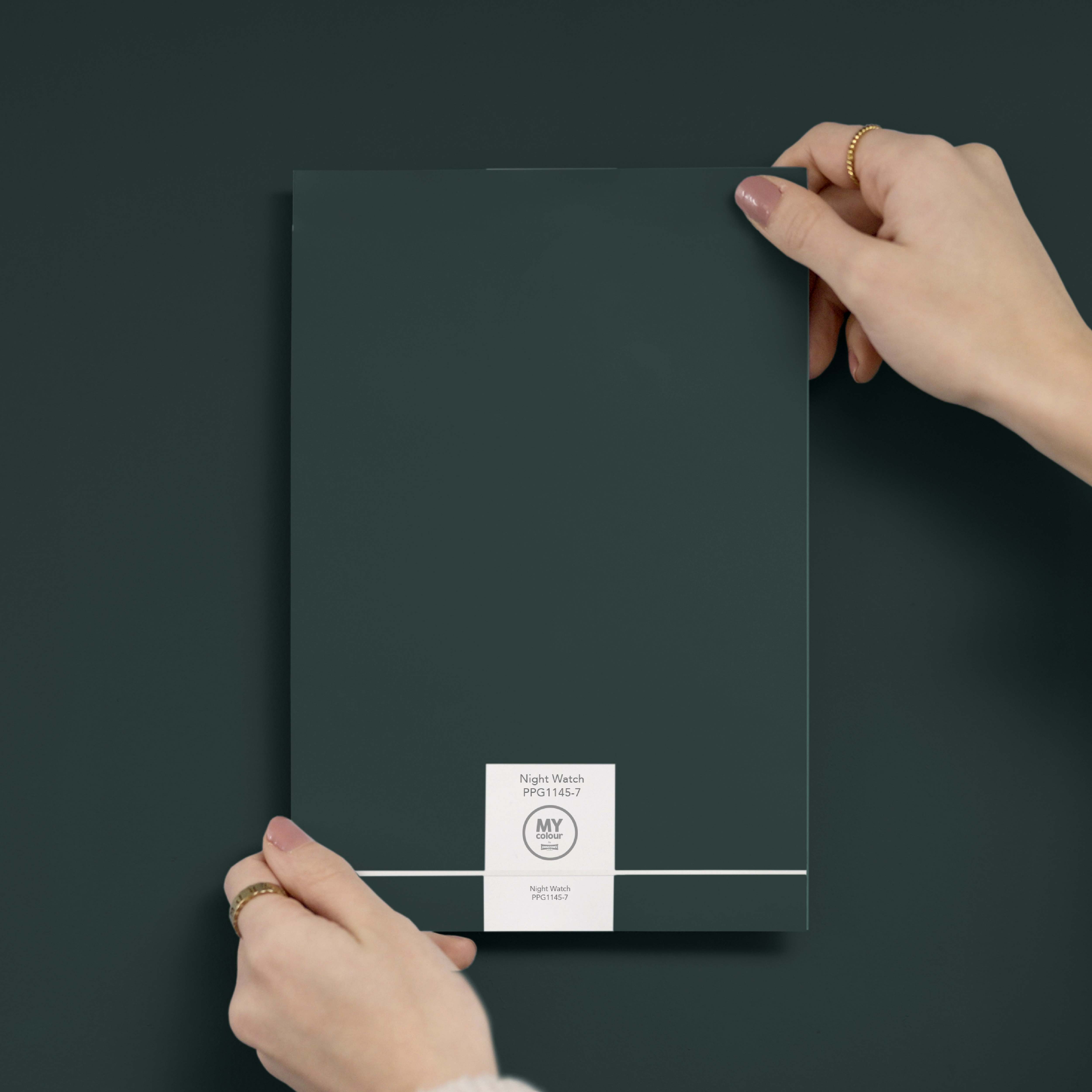 MY colour by Johnstone's - Peel & Stick Colour Testers - Night Watch