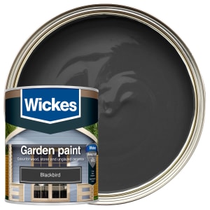 Wickes Garden Colour Matt Wood Treatment - Blackbird - 1L