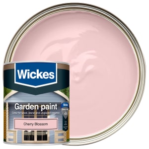 Wickes Garden Colour Matt Wood Treatment - Cherry Blossom - 1L