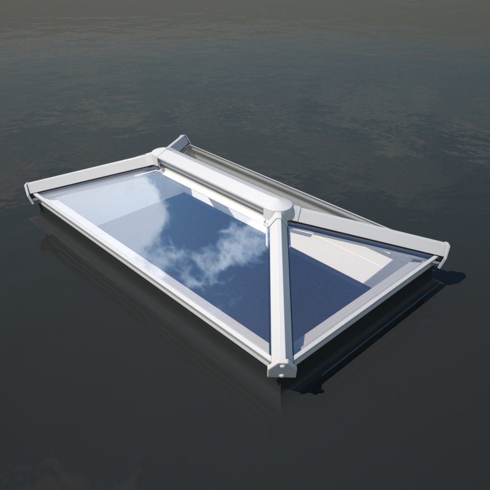 Skypod uPVC Lantern - White - 1000 x 2000mm | Wickes.co.uk