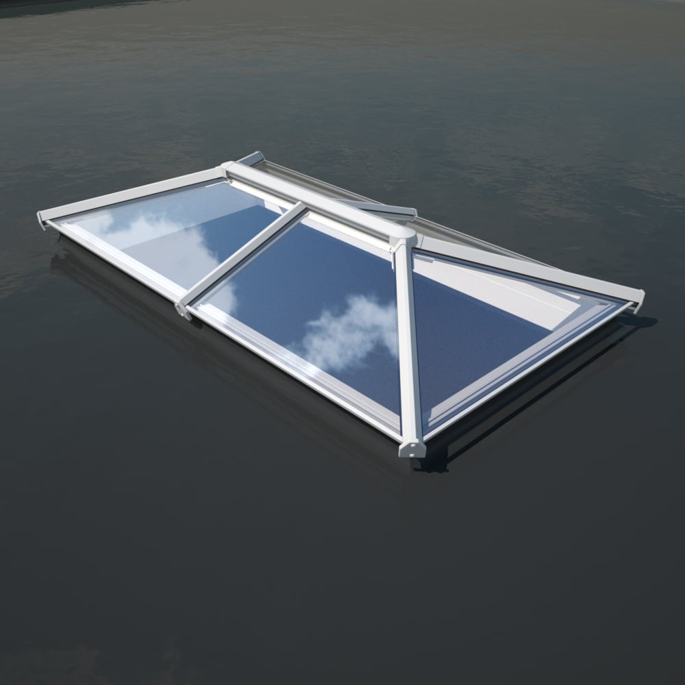 Skypod uPVC Lantern - White - 1500 x 3000mm | Wickes.co.uk