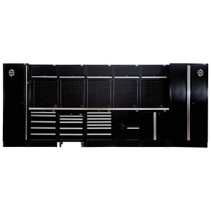 BUNKER® Modular Storage Combo with Stainless Steel Worktop - 25 Piece