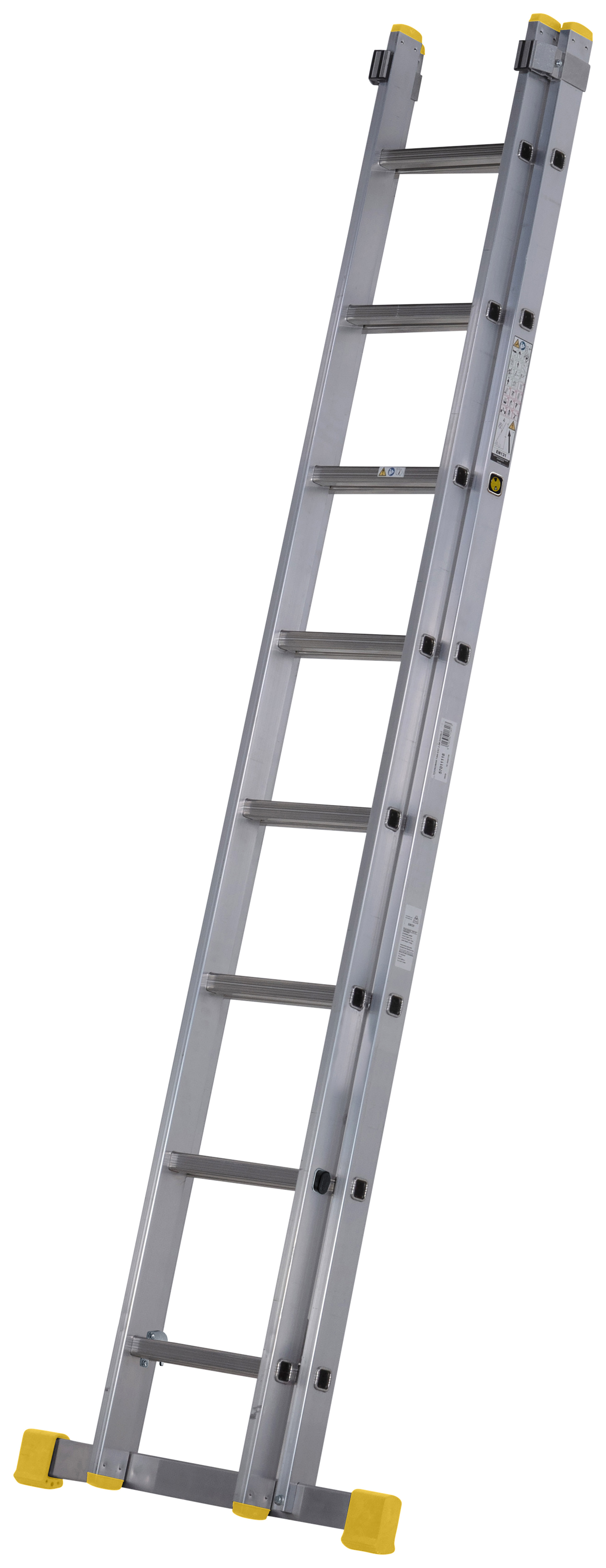 Werner Square Rung Double Extension Ladder - Max Height 4.08m