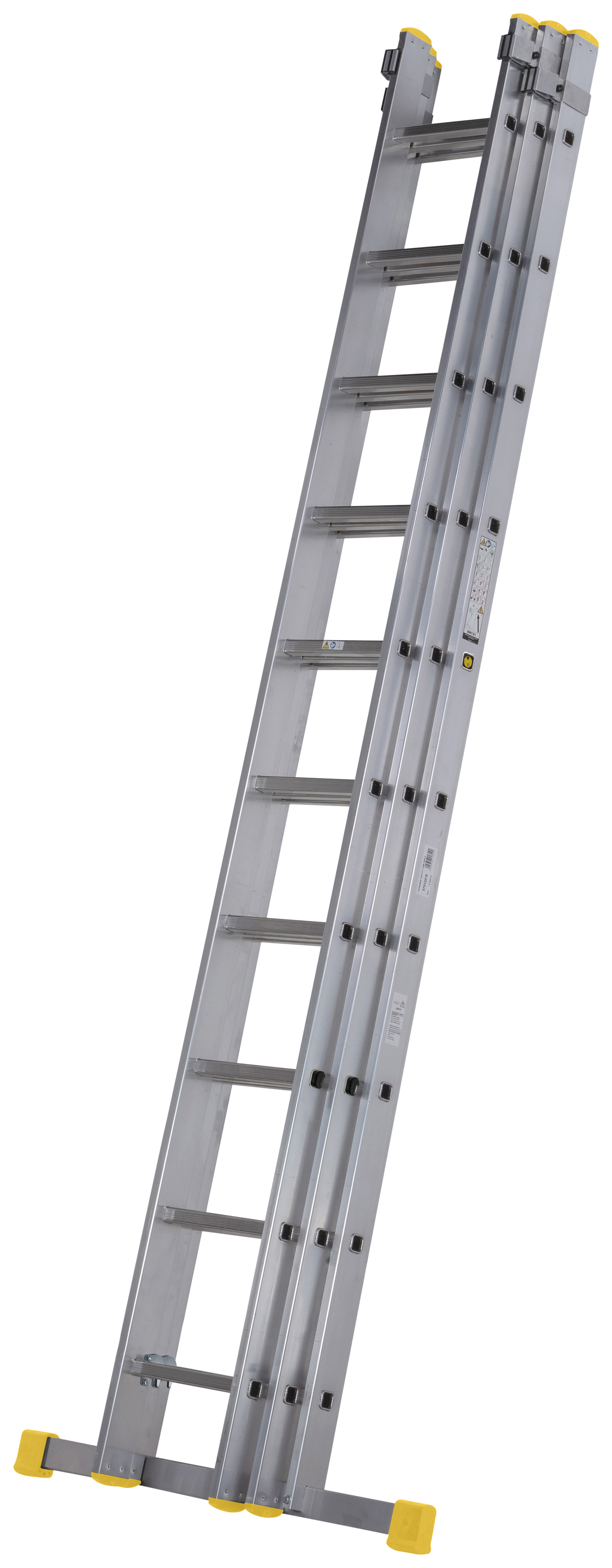 Werner Square Rung Triple Extension Ladder - Max Height 6.93m