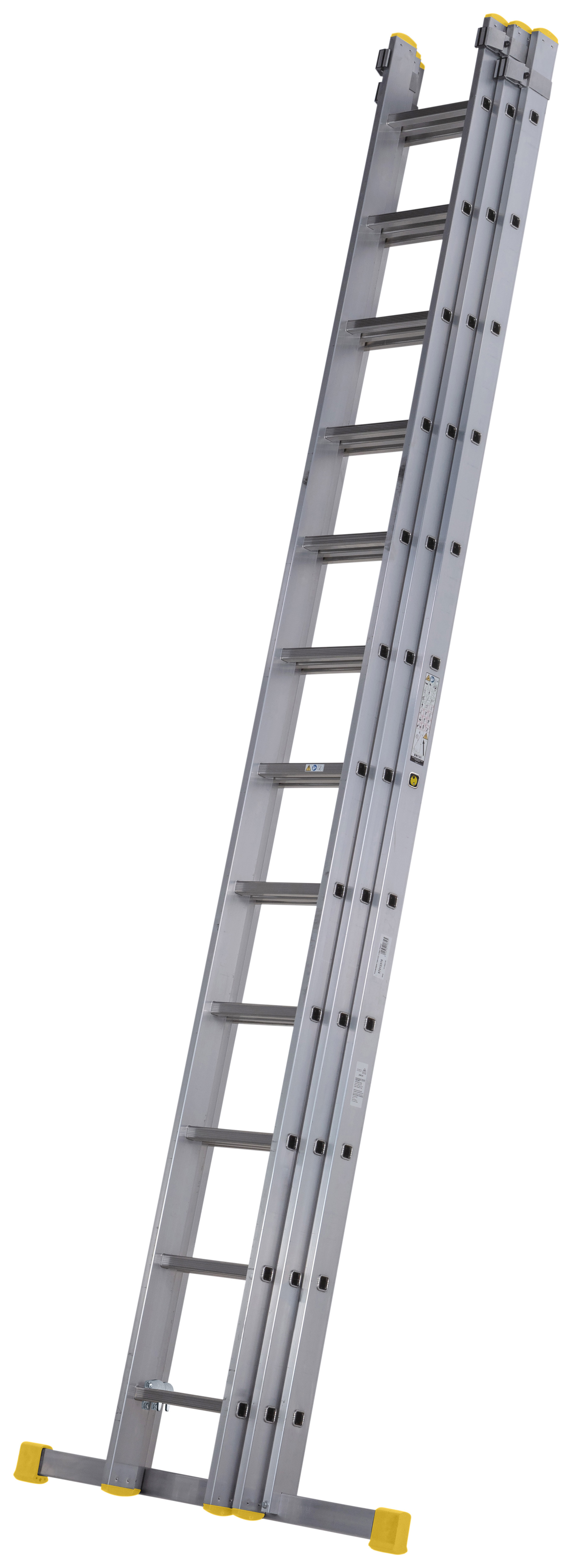 Werner Square Rung Triple Extension Ladder - Max Height 8.61m