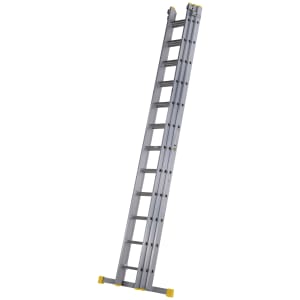 Werner Square Rung Triple Extension Ladder - Max Height 8.61m