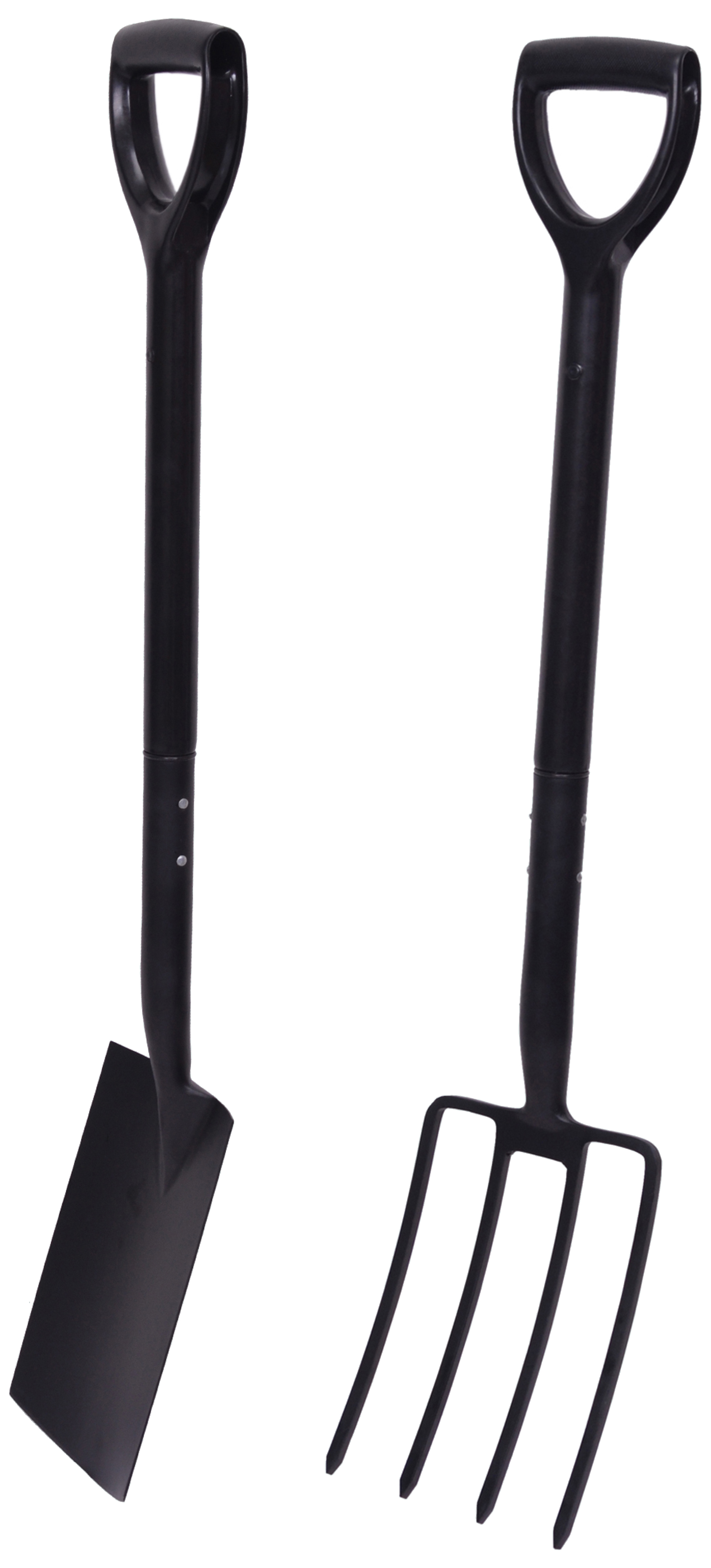 Wickes Carbon Steel Fork & Spade Set