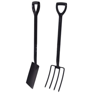 Wickes Carbon Steel Fork and Spade Set