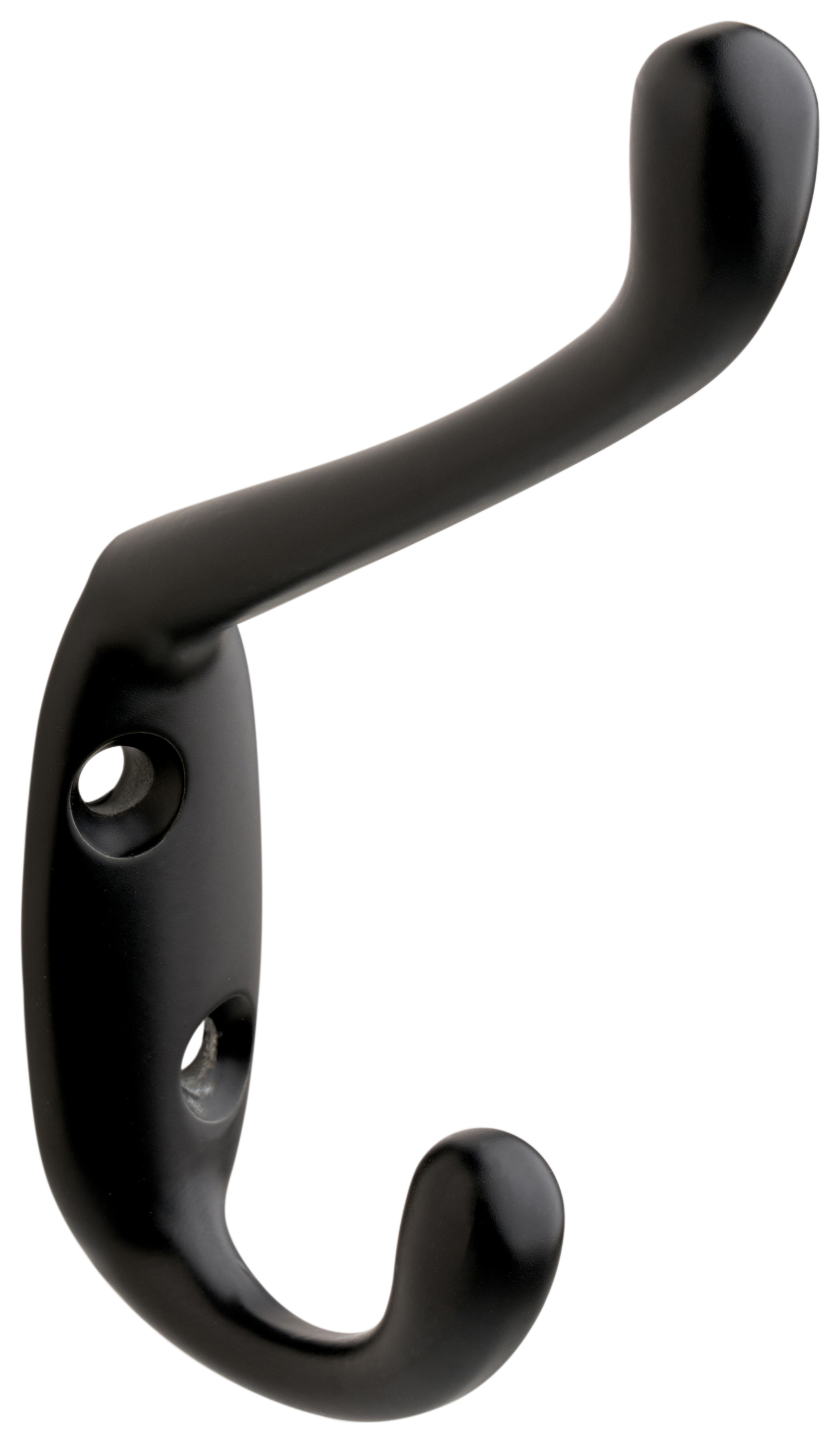 Wickes Hat & Coat Hook - Matt Black