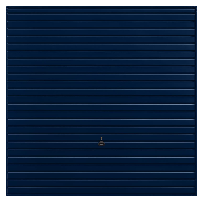 Garador Horizon Frameless Canopy Garage Door - Steel Blue - 2286mm