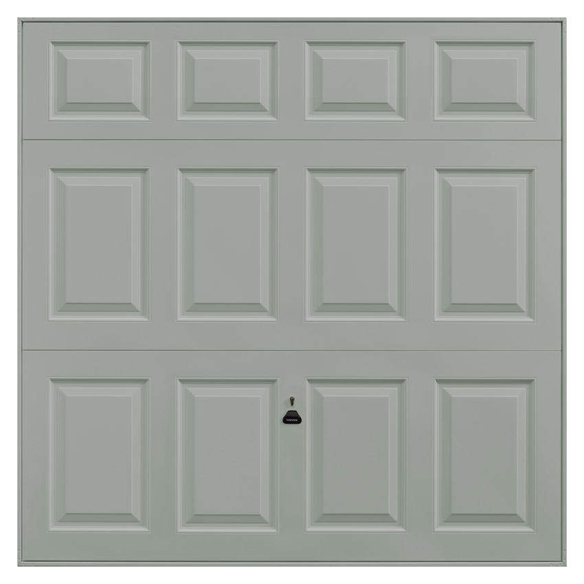 Garador Beaumont Panelled Framed Retractable Garage Door - Agate Grey - 2134mm