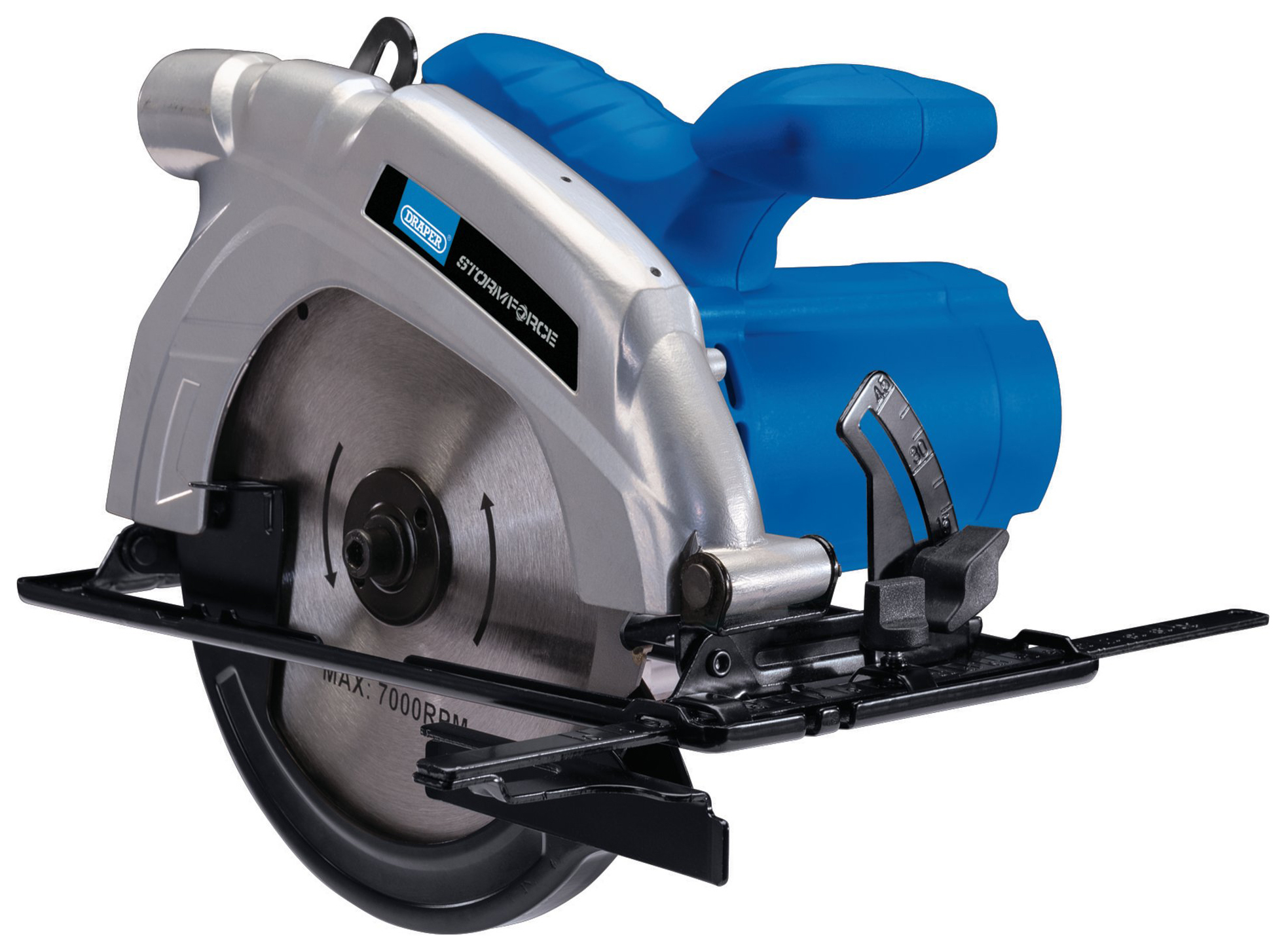 Draper Storm Force CS1200SF 185mm Corded Circular Saw - 1200W