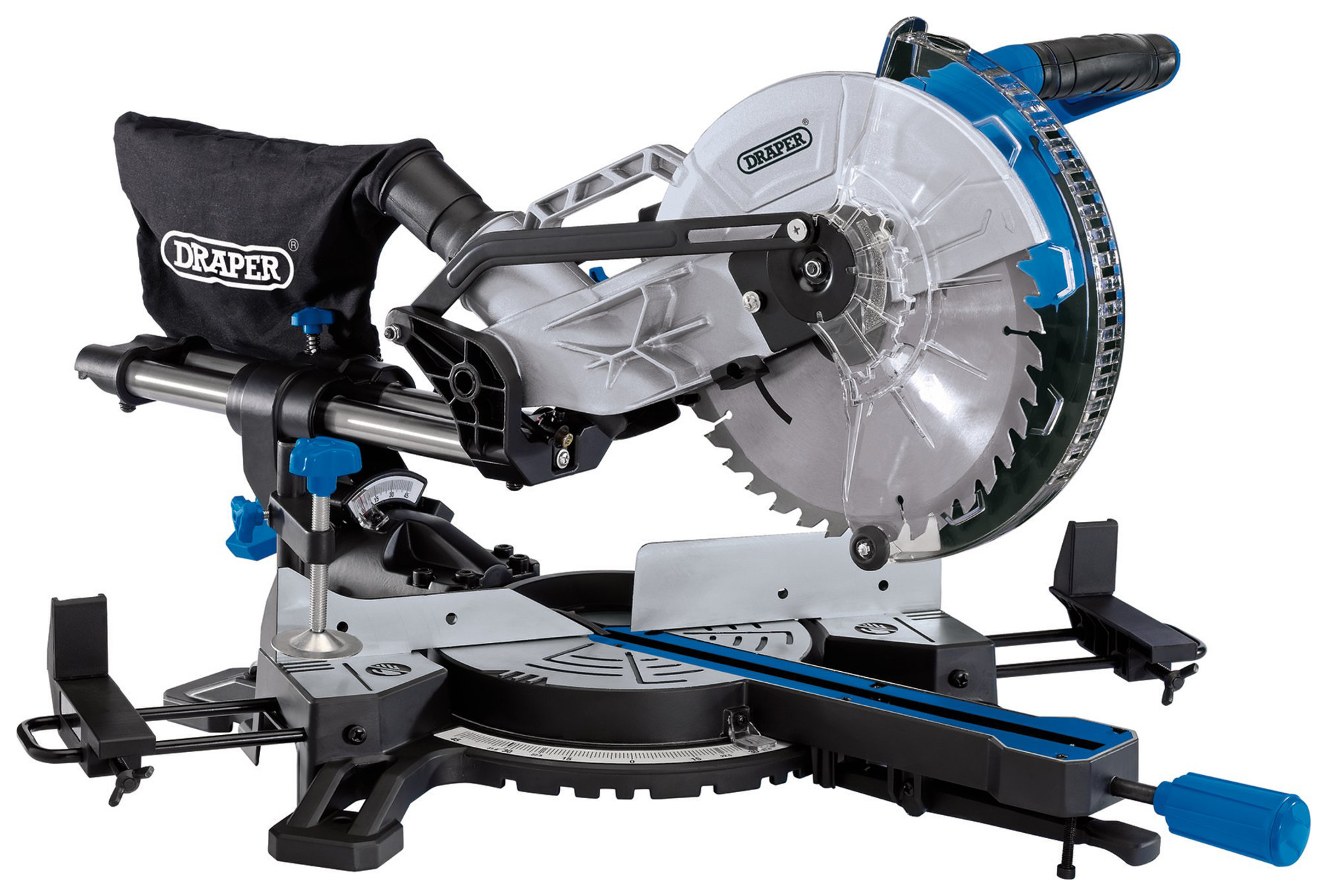 Draper SMS250D1800 255mm Corded Sliding Compound Mitre Saw