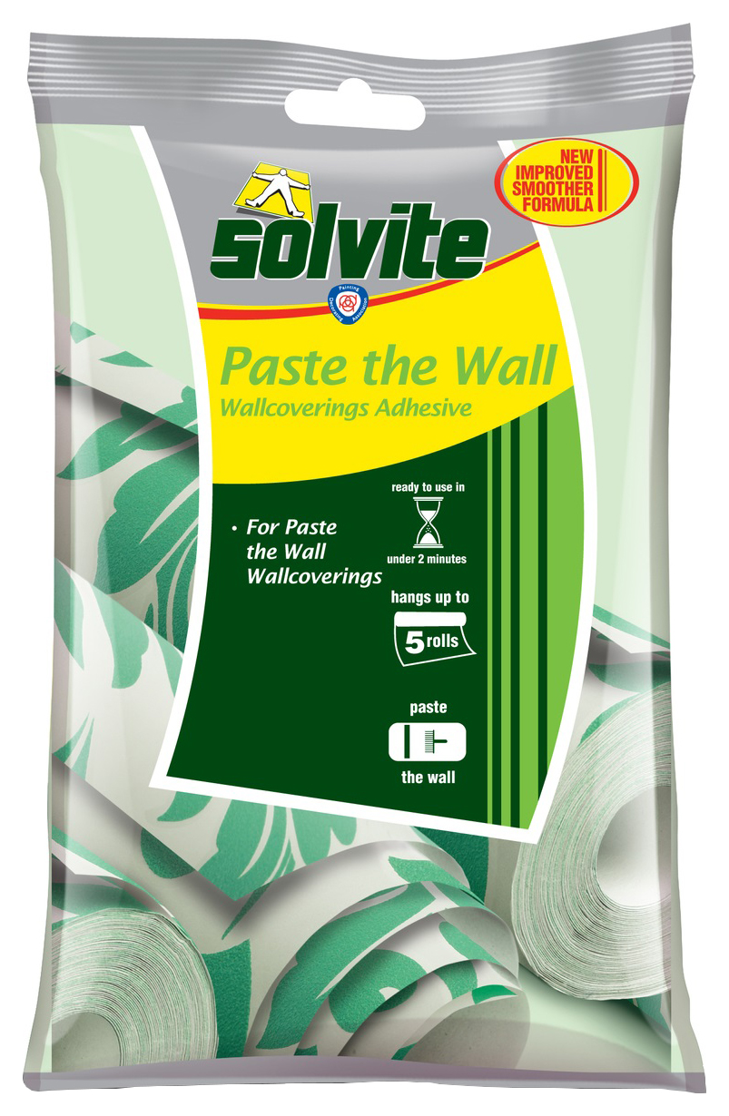 Solvite Paste The Wall Adhesive - 5 Rolls