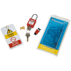 IDEAL Industries 44-925 Personal Lockout / Tagout Kit - Pack of 6