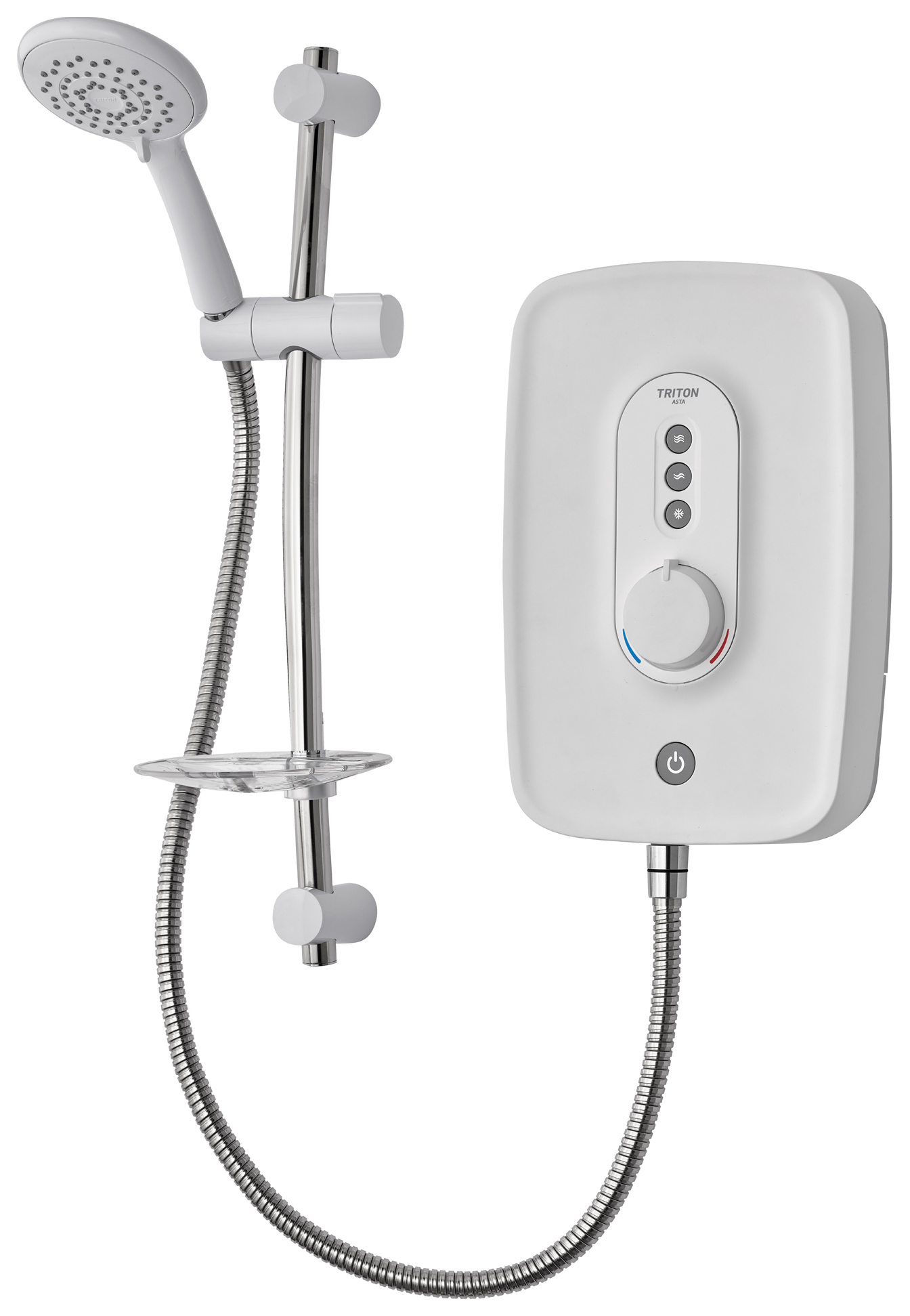 Triton Asta 8.5kW Electric Shower - White