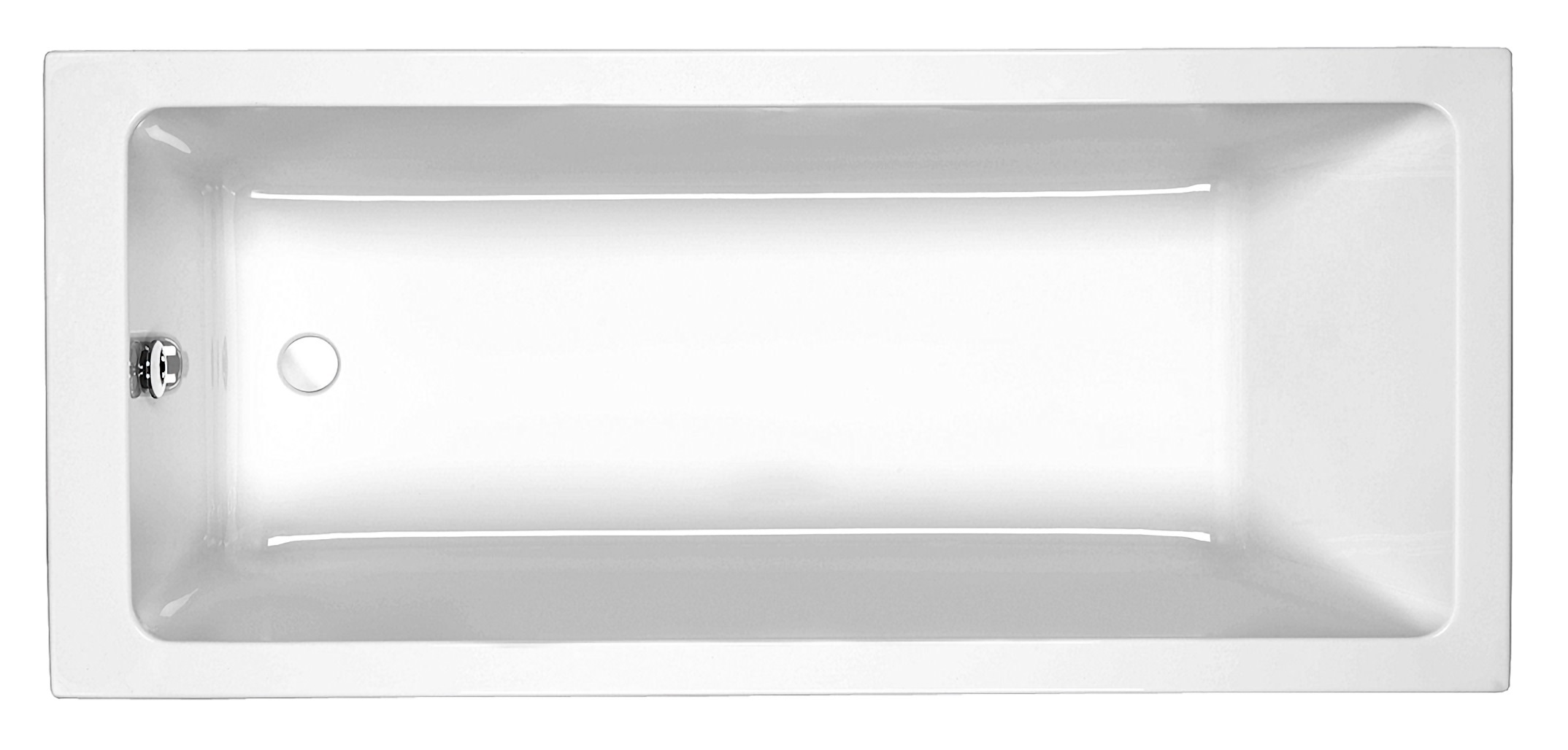 Carron Quantum Single Ended Carronite No Tap Hole Bath With Front Bath Panel - 1600 X 700mm
