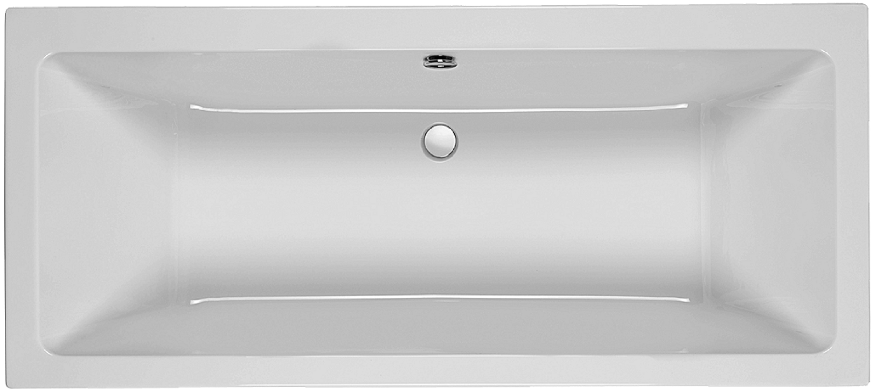 Carron Quantum Double Ended No Tap Hole Bath With Front Bath Panel - 1800 X 800mm