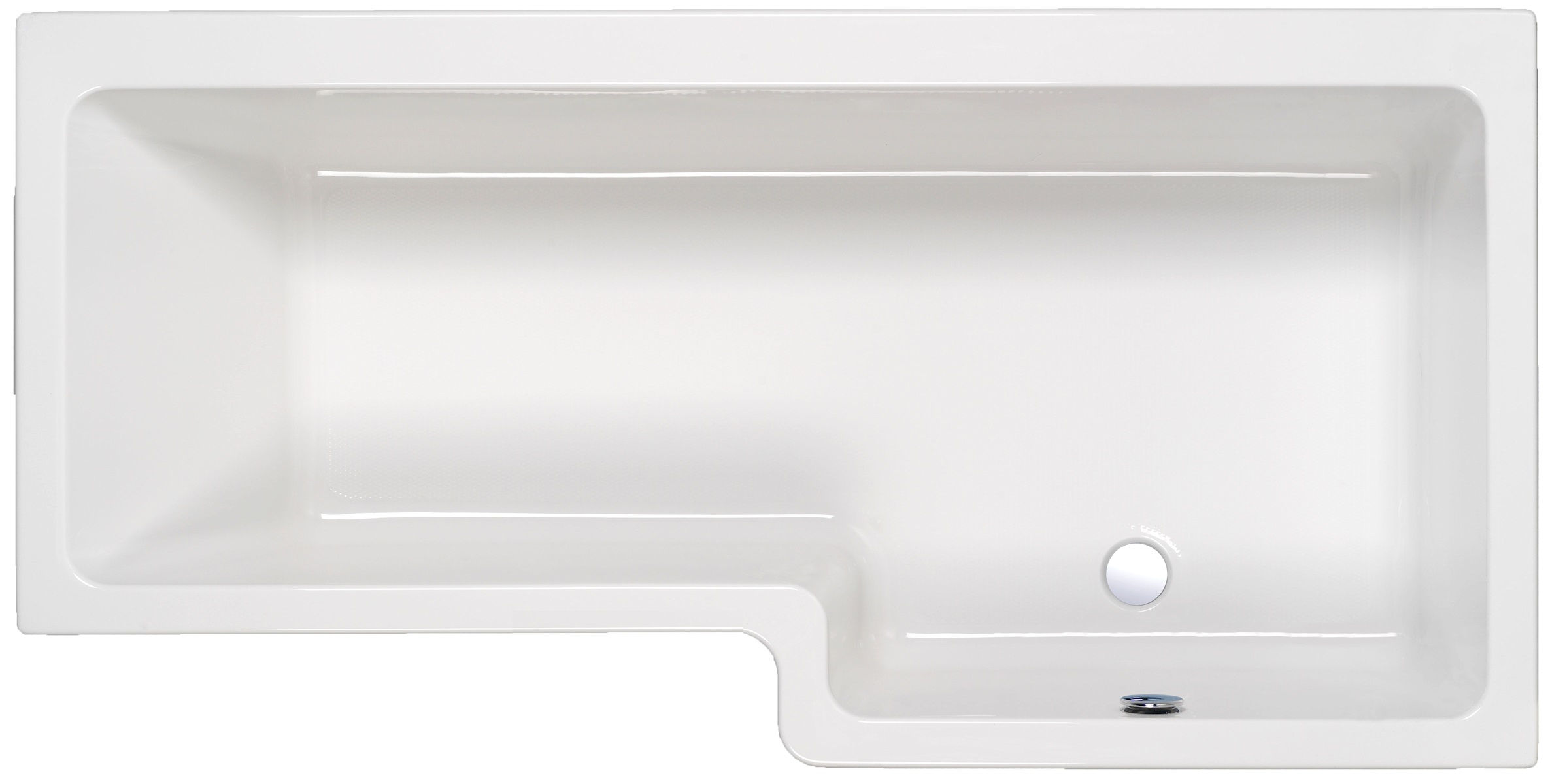 Carron Quantum No Tap Hole RH Shower Bath