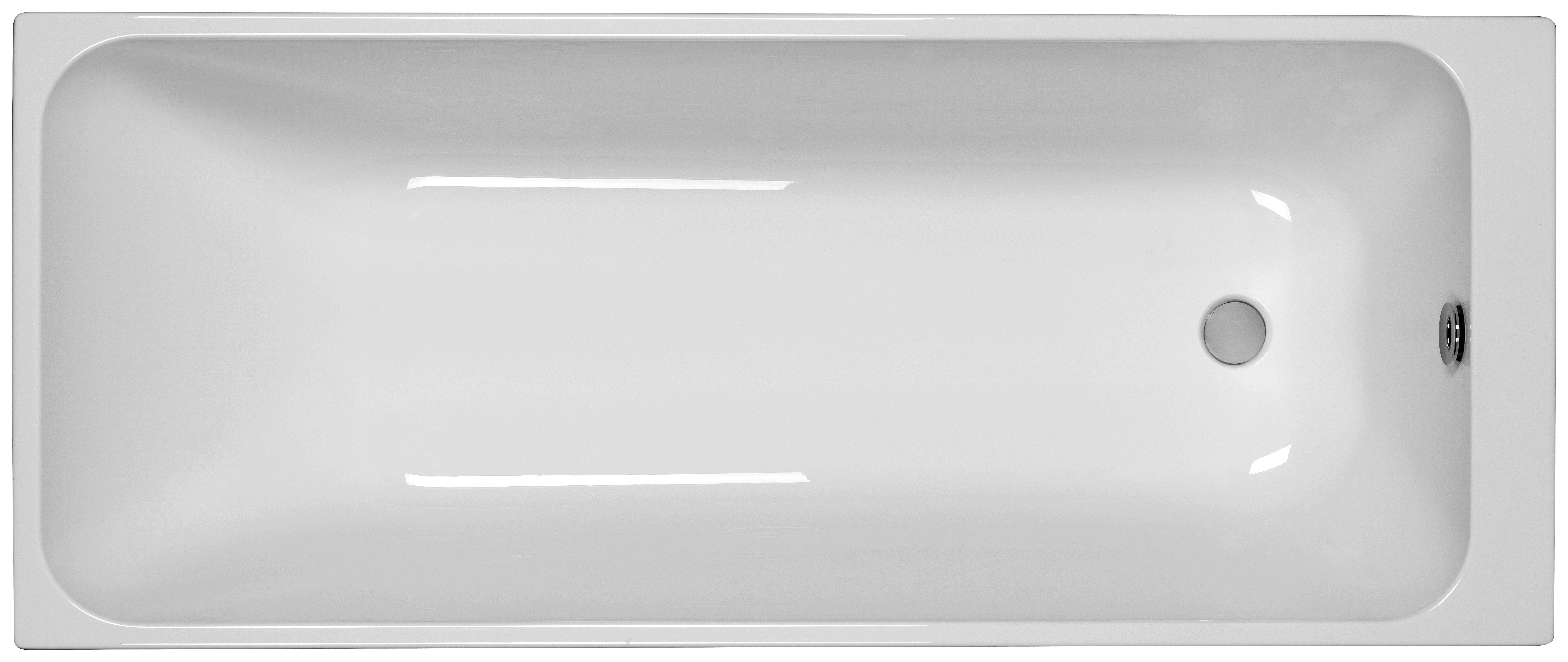 Carron Profile Single Ended No Tap Hole Bath With Front Bath Panel - 1700 X 700mm