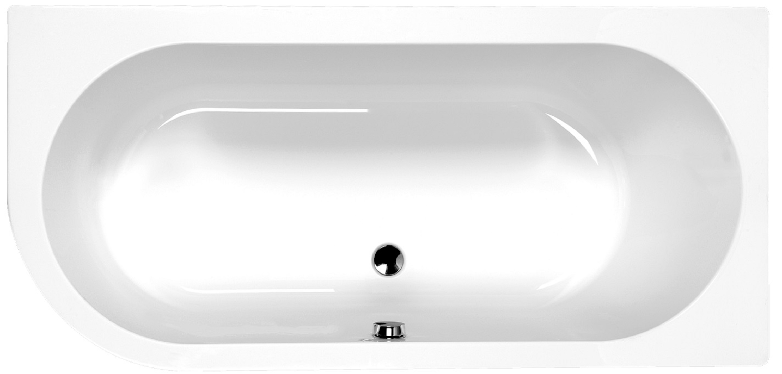 Carron Status Single Ended No Tap Hole Lh Bath With Front Bath Panel - 1600 X 725mm
