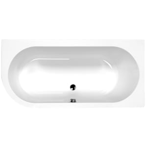 Carron Status Single Ended No Tap Hole LH/RH Bath with Front Bath Panel - 1700 x 725mm