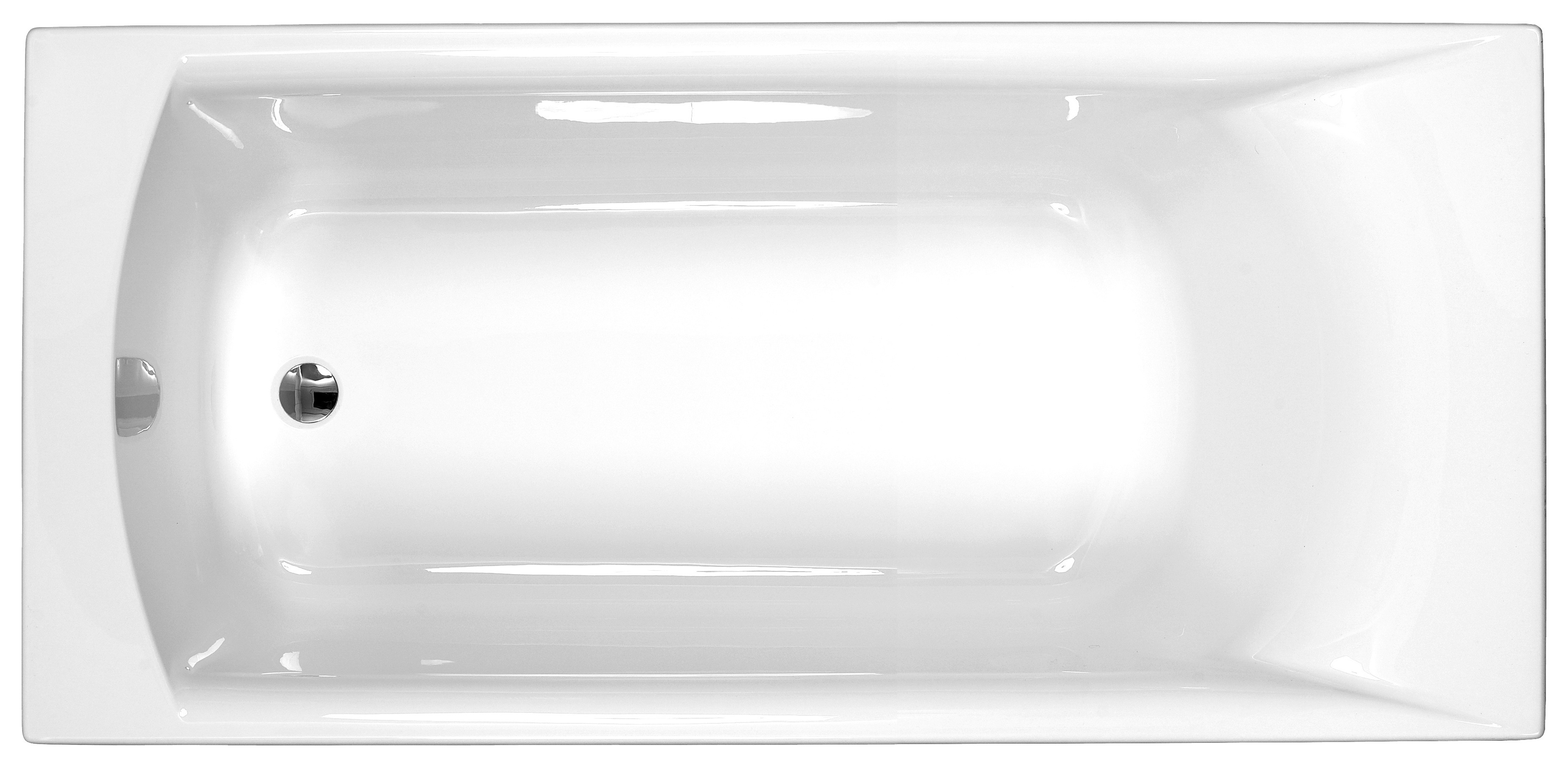 Carron Delta Single Ended No Tap Hole Bath With Front Bath Panel - 1675 X 700mm