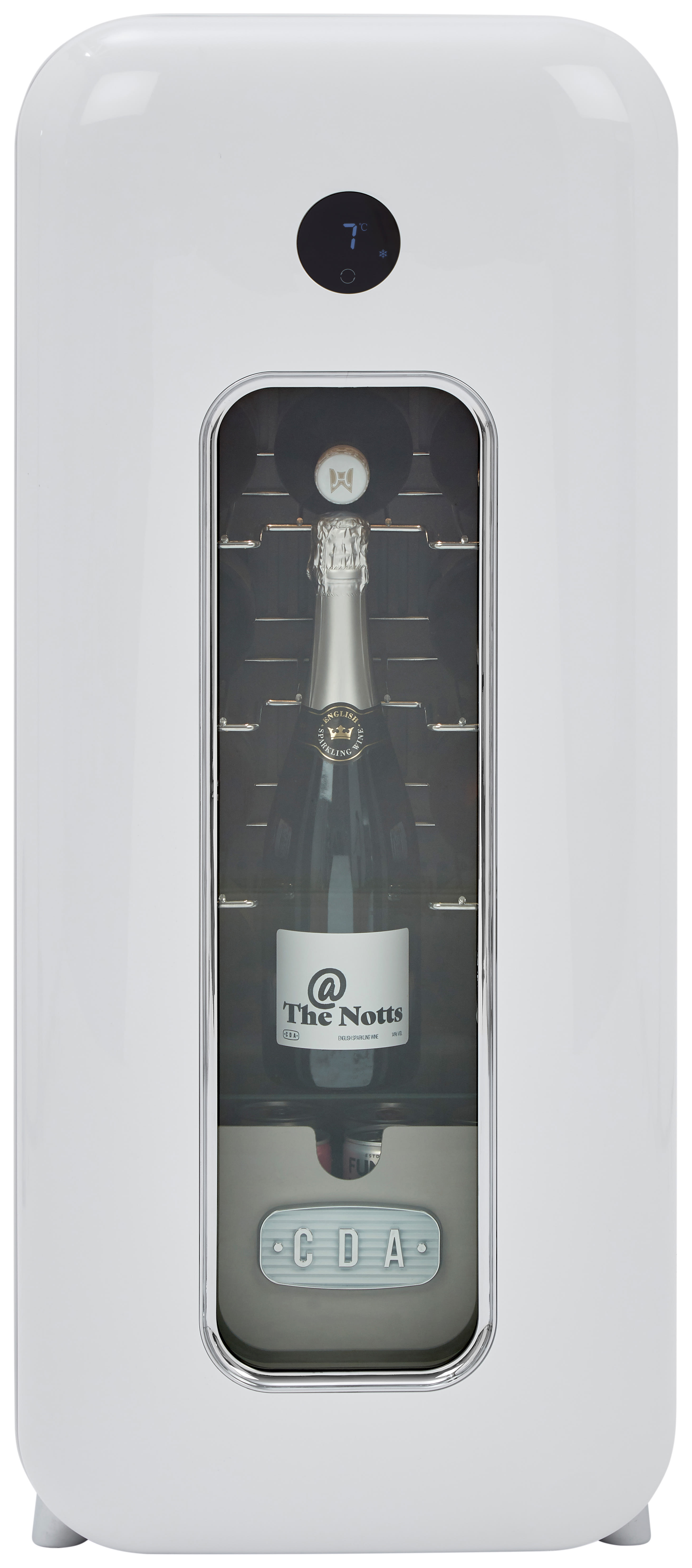 CDA Nancy Cotton Wine Cooler White Wickes.co.uk