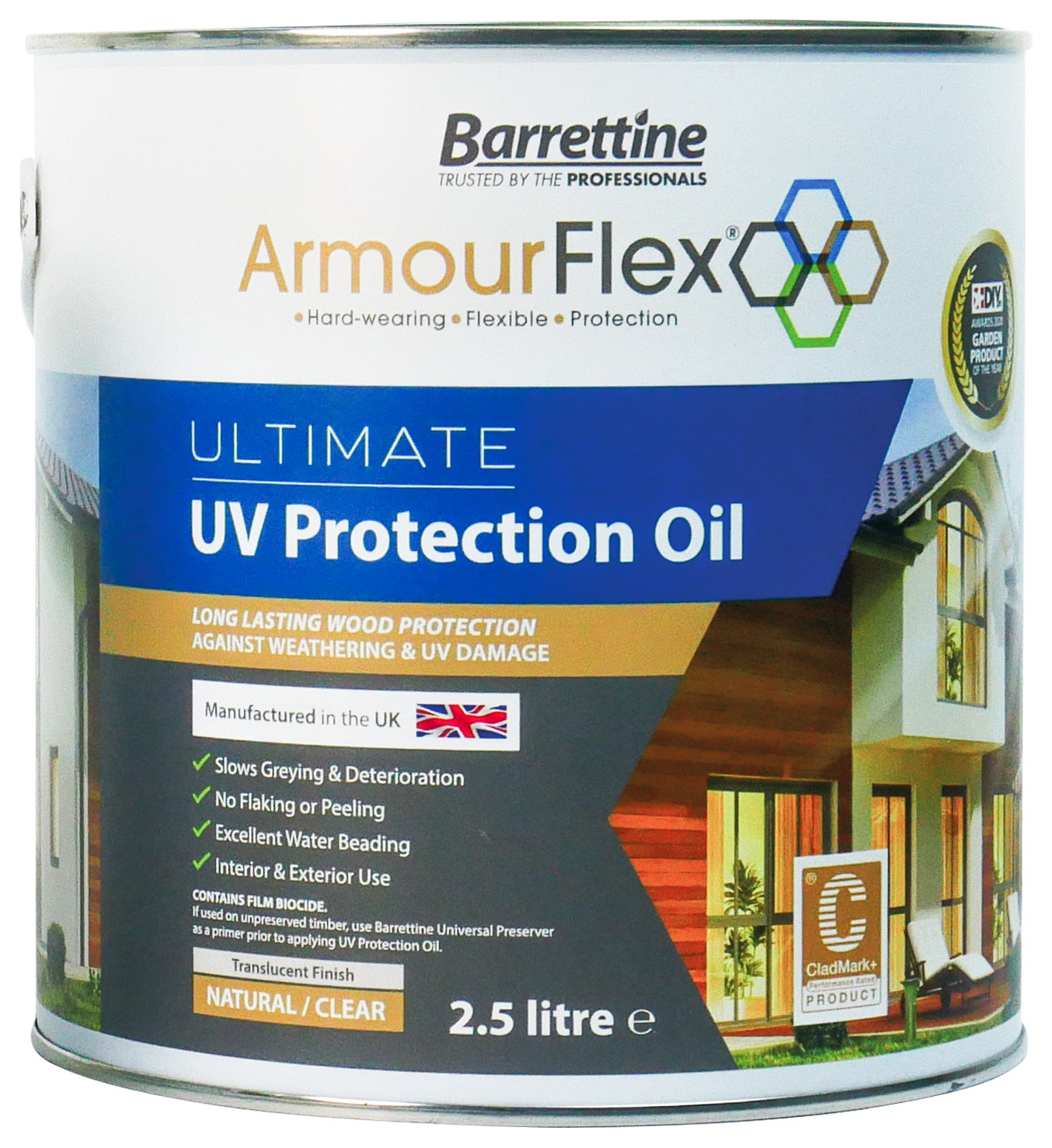 Barrettine Armourflex Ultimate UV Protection Oil -2.5L