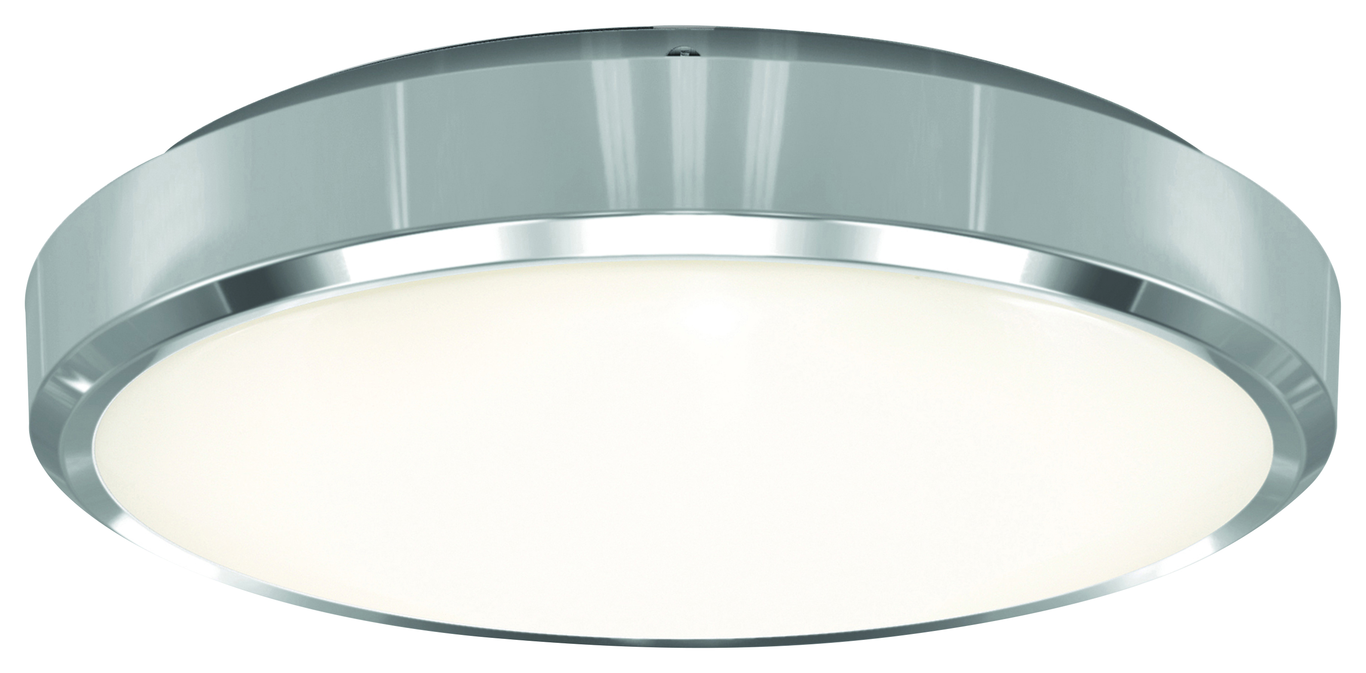 4Lite IP54 LED Surface 18W Wall / Ceiling Light - Chrome CCT