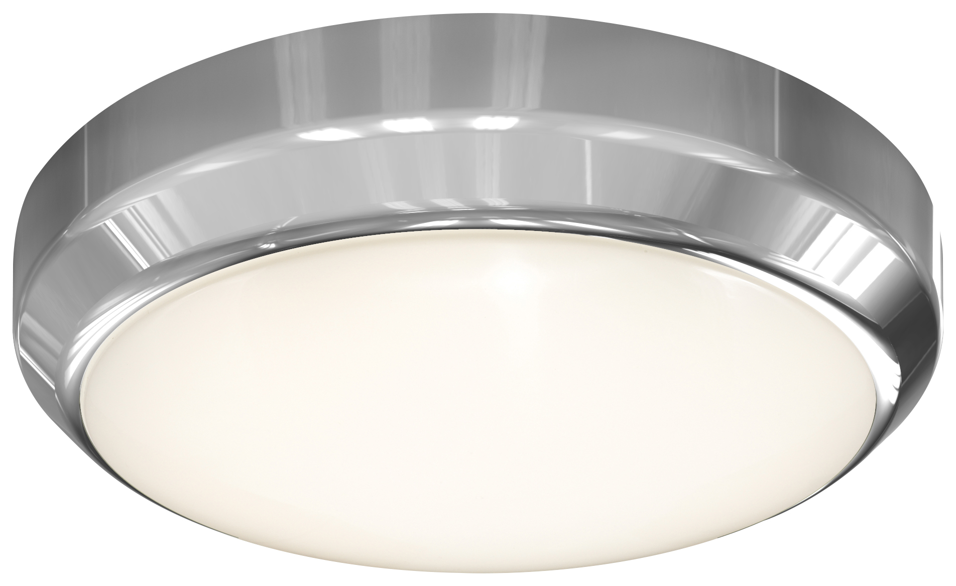 4Lite IP65 LED Surface 13W Wall / Ceiling Light - Chrome CCT