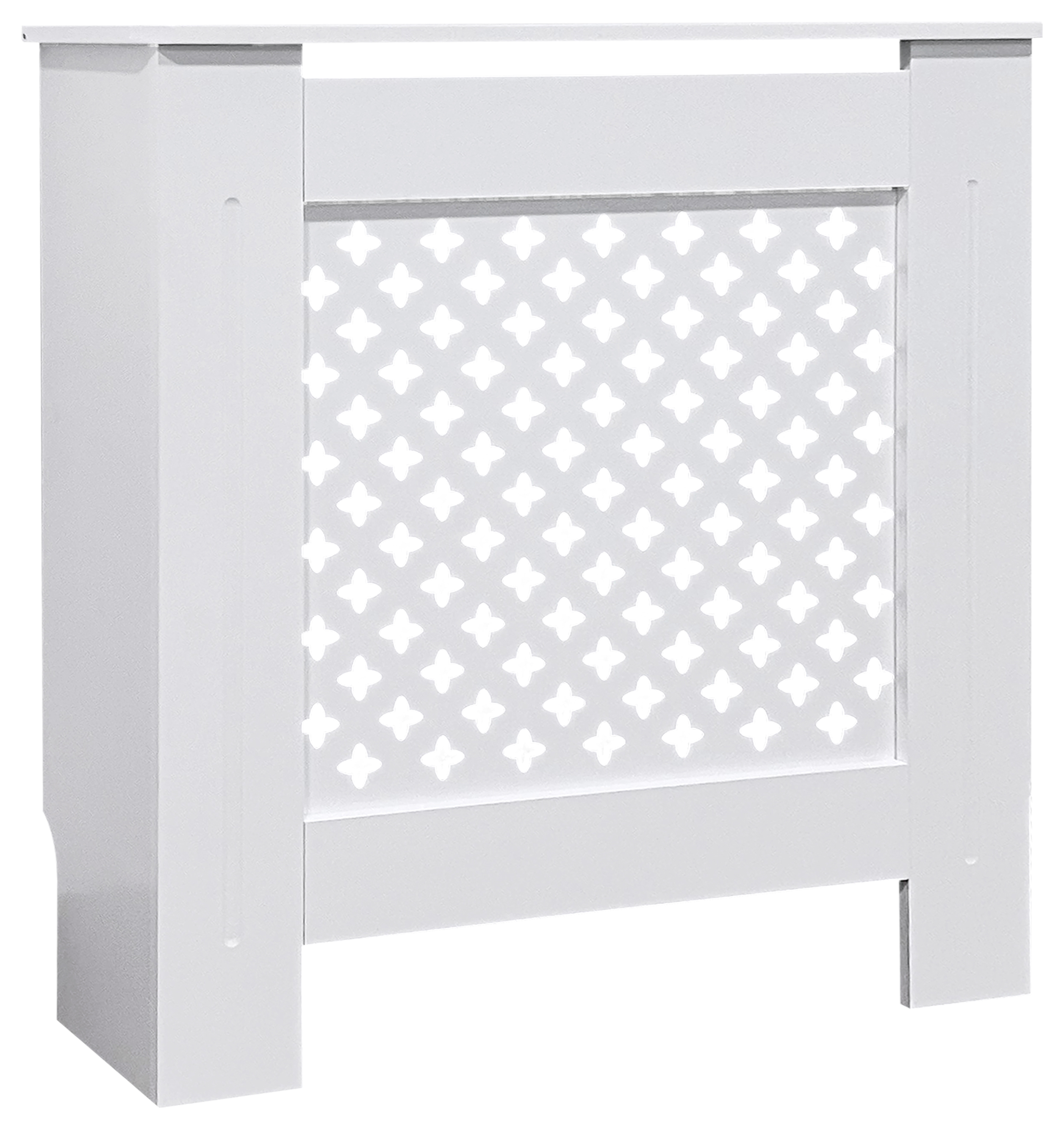 Wickes White Derwent Mini Radiator Cover - 780 mm