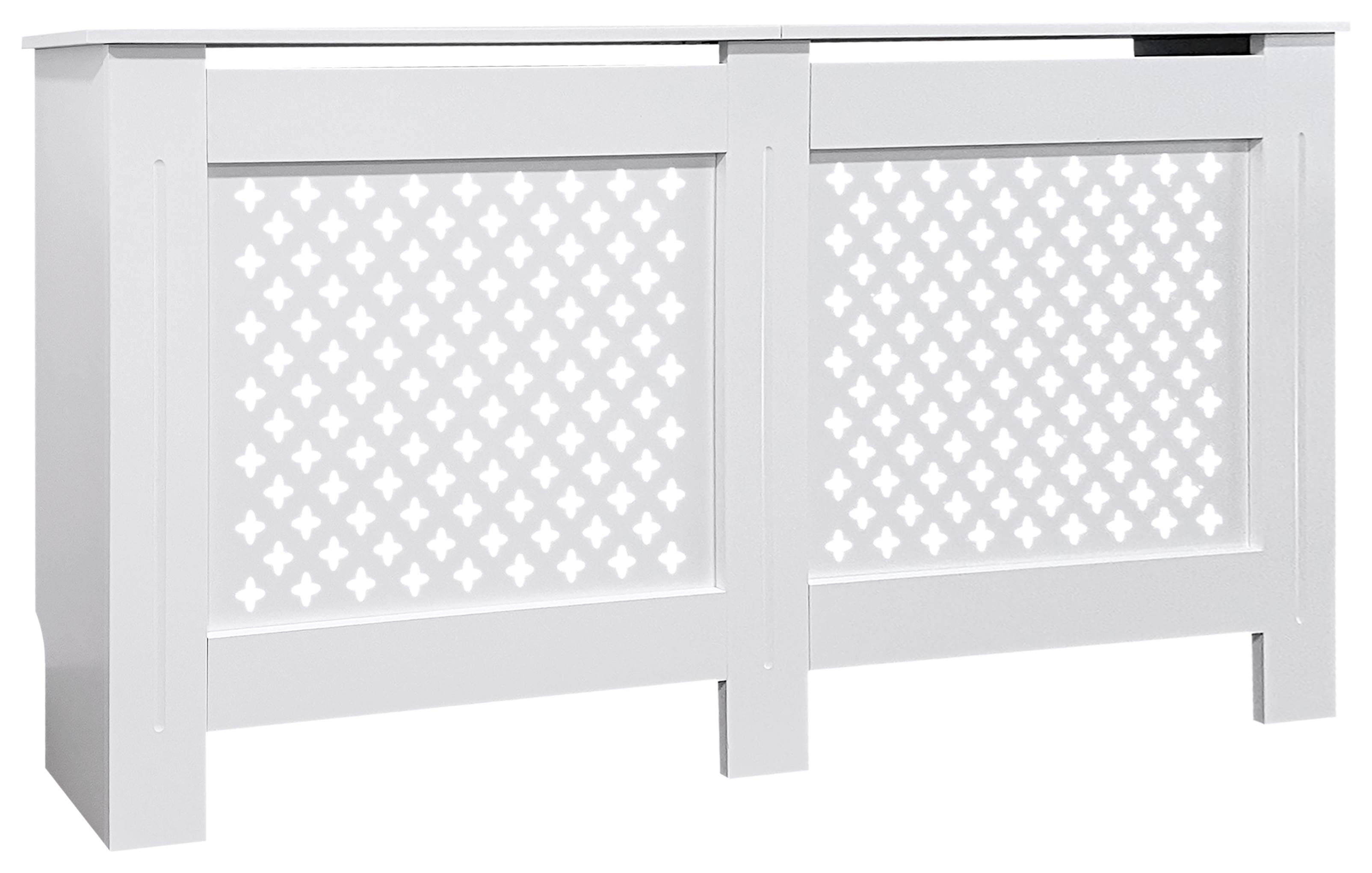 Wickes White Derwent Large Radiator Cover - 1720 mm