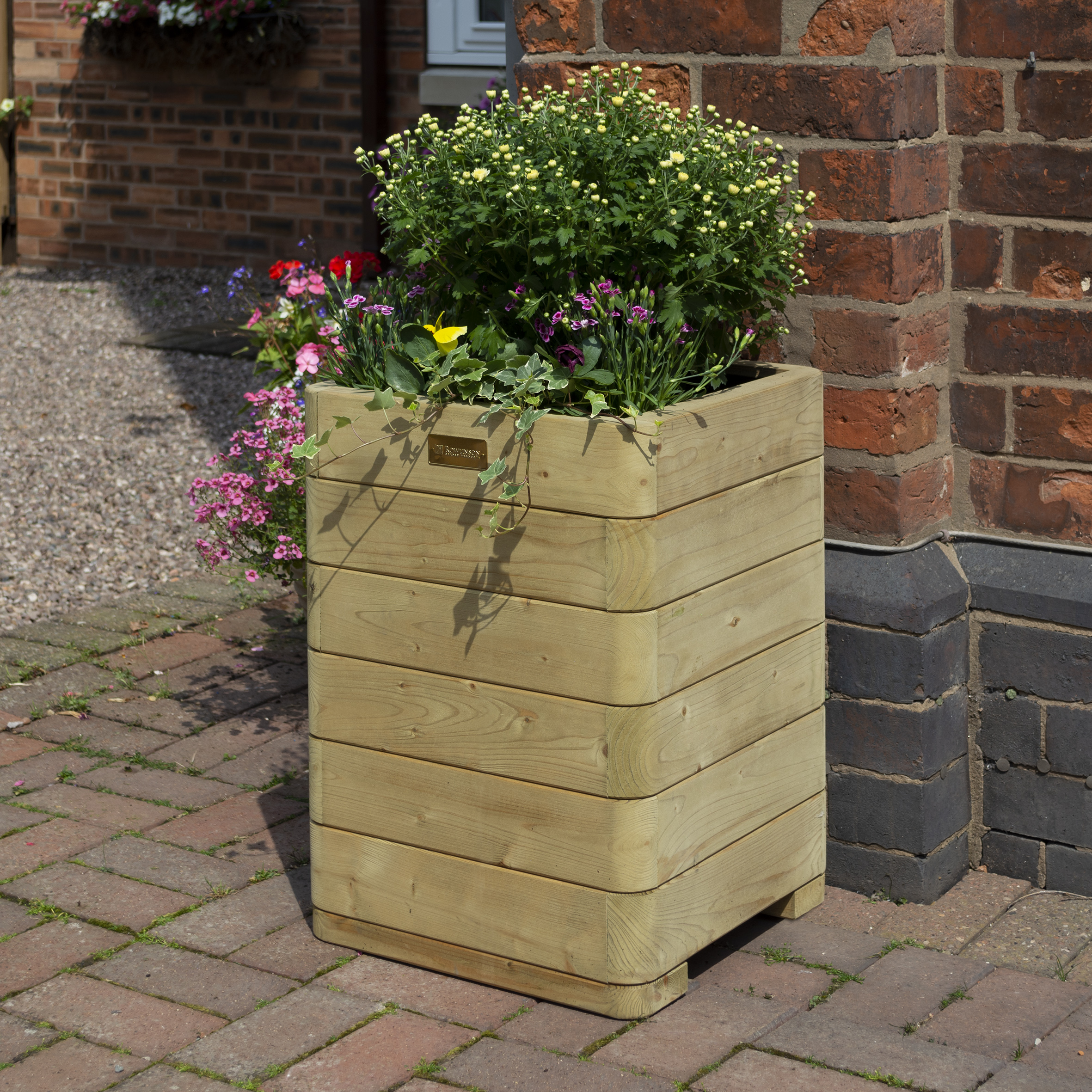 Rowlinson Marberry Tall Planter - 40cm