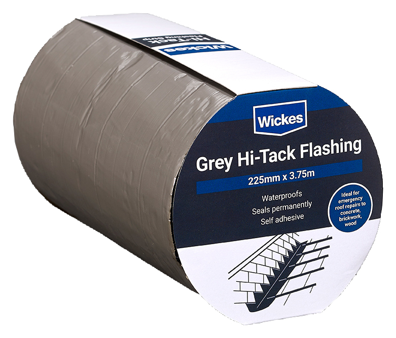 Wickes Grey Self Adhesive Hi-Tack Flashing Strip - 225mm x 3.75m