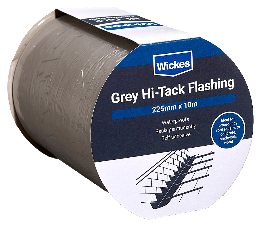 Wickes Grey Self Adhesive Hi-Tack Flashing Strip - 225mm x 10m