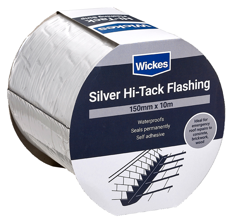 Wickes Aluminium Self Adhesive Hi-Tack Flashing Strip -